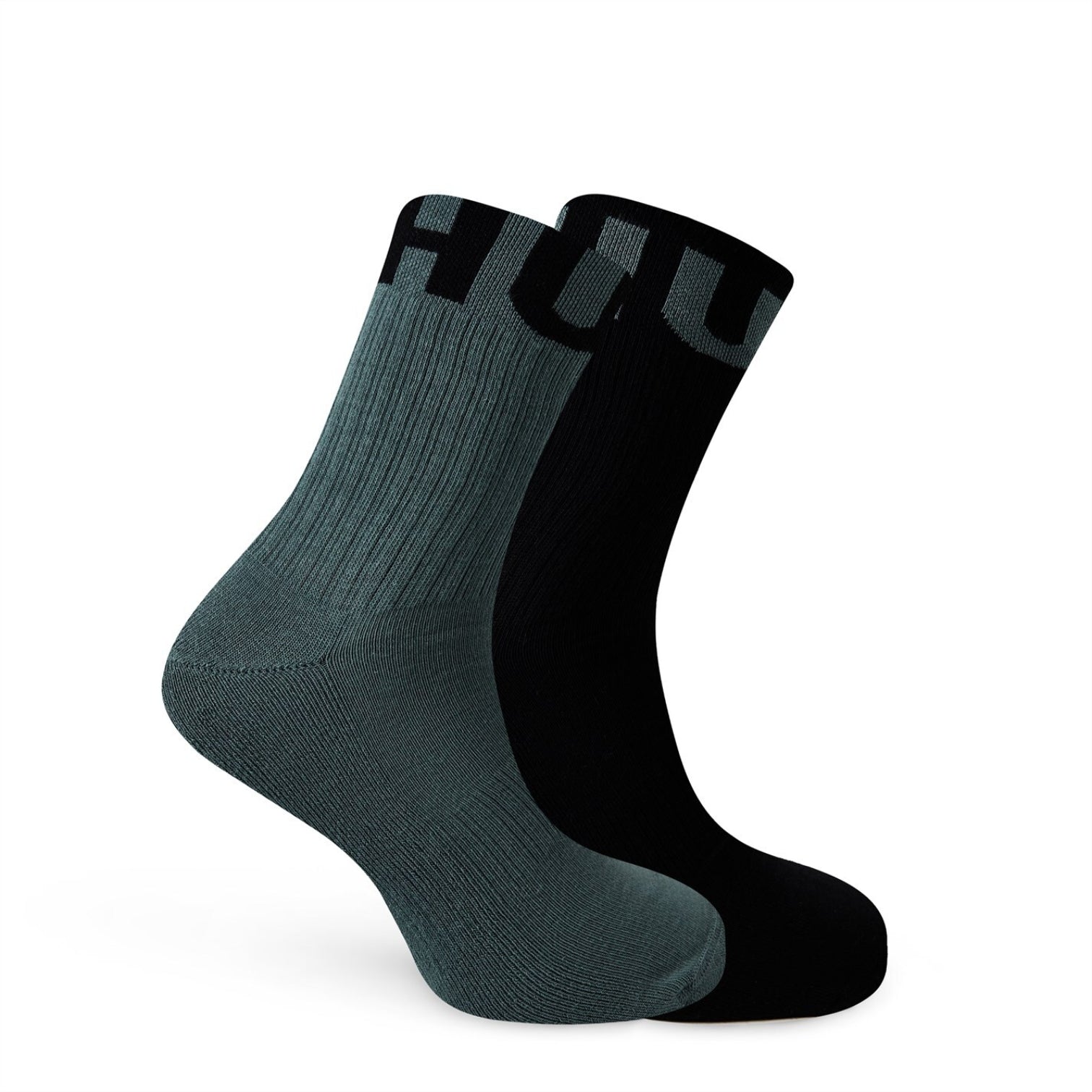 LUXURY HUB HUGO 2 PACK ICONIC CREW SOCKS