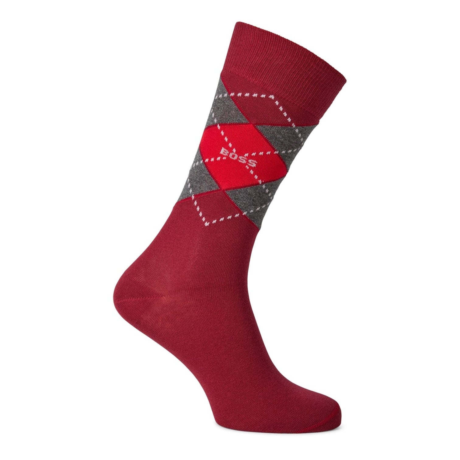 LUXURY HUB BOSS 2PACK RS ARGYLE SOCKS