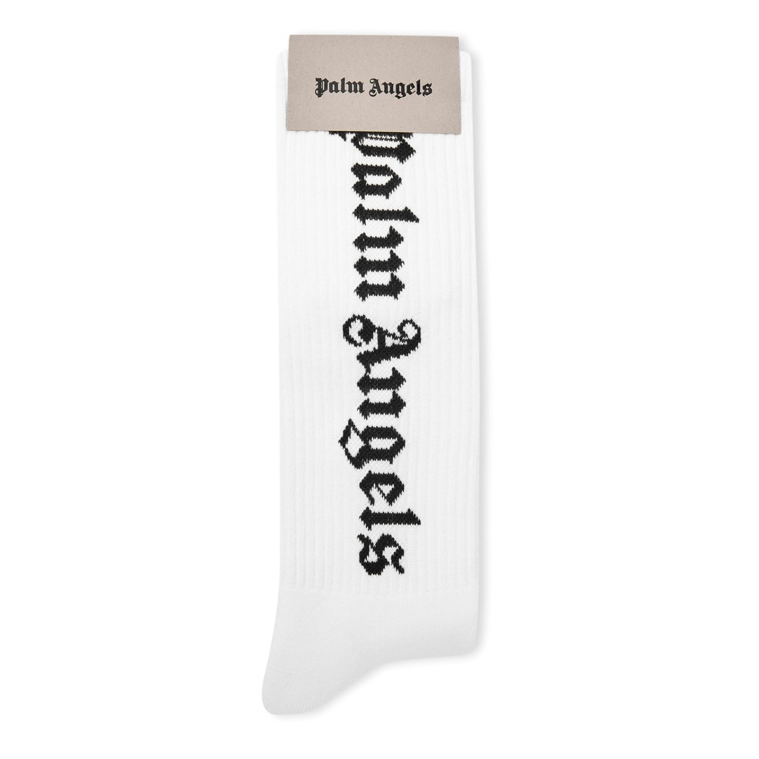 LUXURY HUB PALM ANGELS PALM LOGO SOCKS