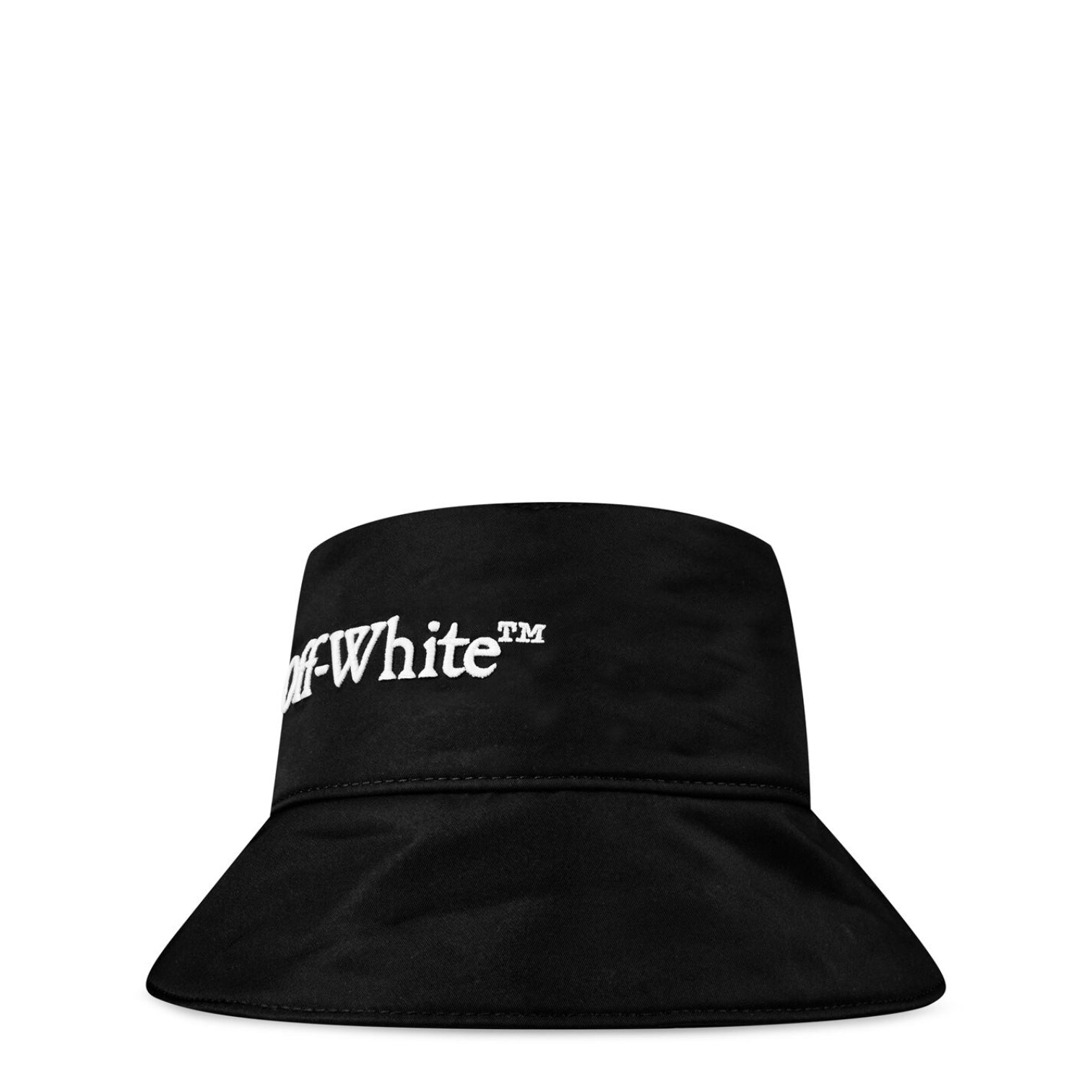 LUXURY HUB OFF WHITE NY LOGO BOOKISH BUCKET HAT