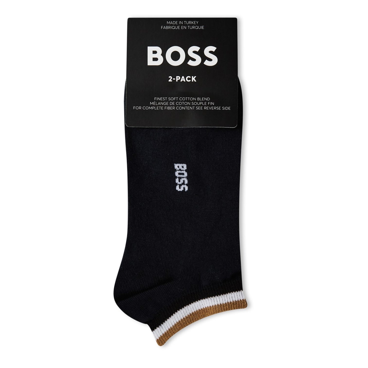 LUXURY HUB BOSS 2PACK AS STRIPE SOCKS