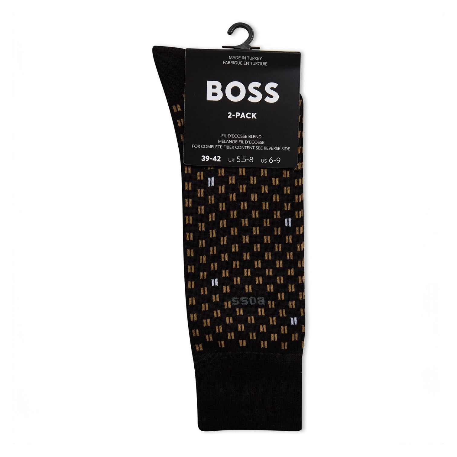 LUXURY HUB BOSS 2PACK RS MINI TILE SOCKS