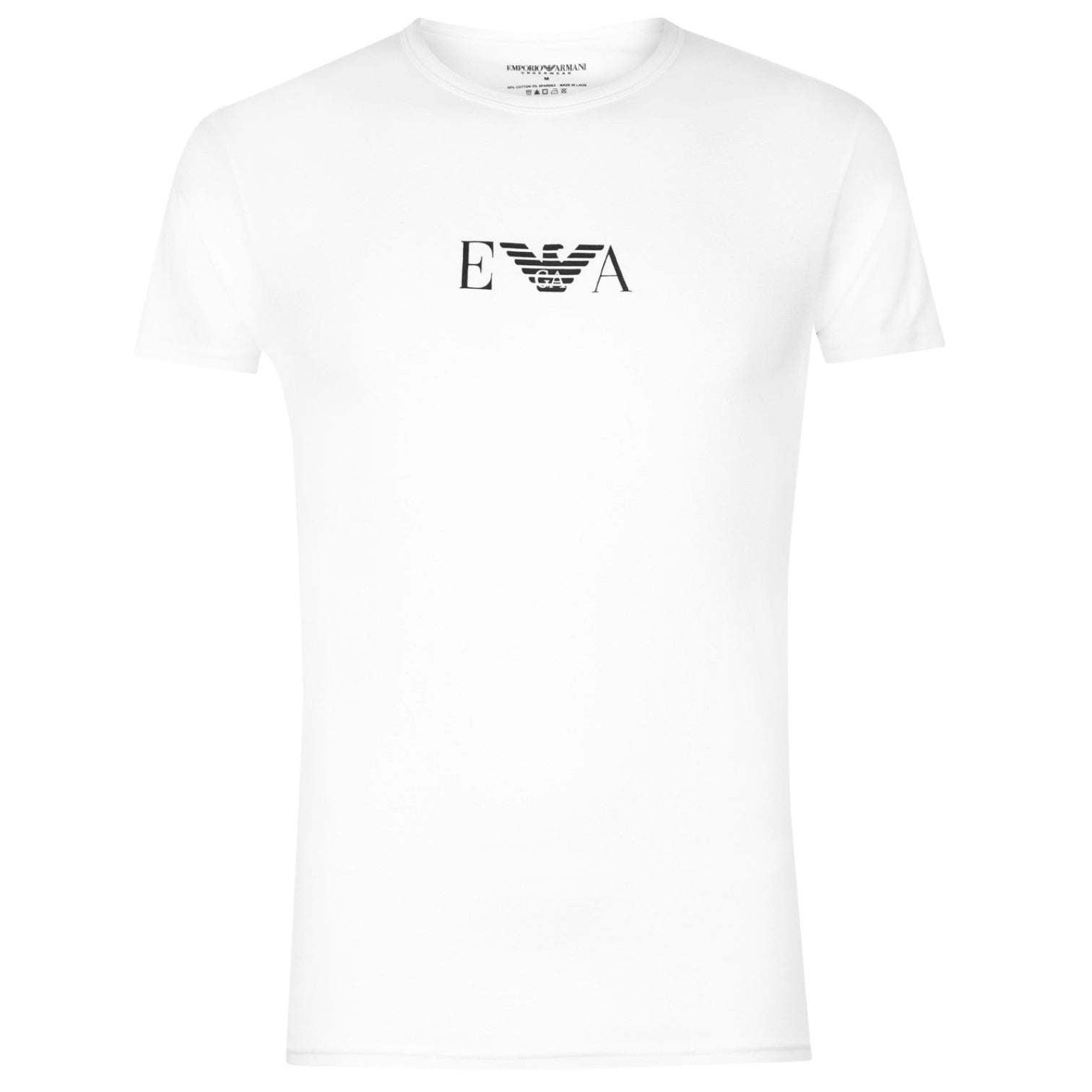 LUXURY HUB  EMPORIO ARMANI LOGO TEE