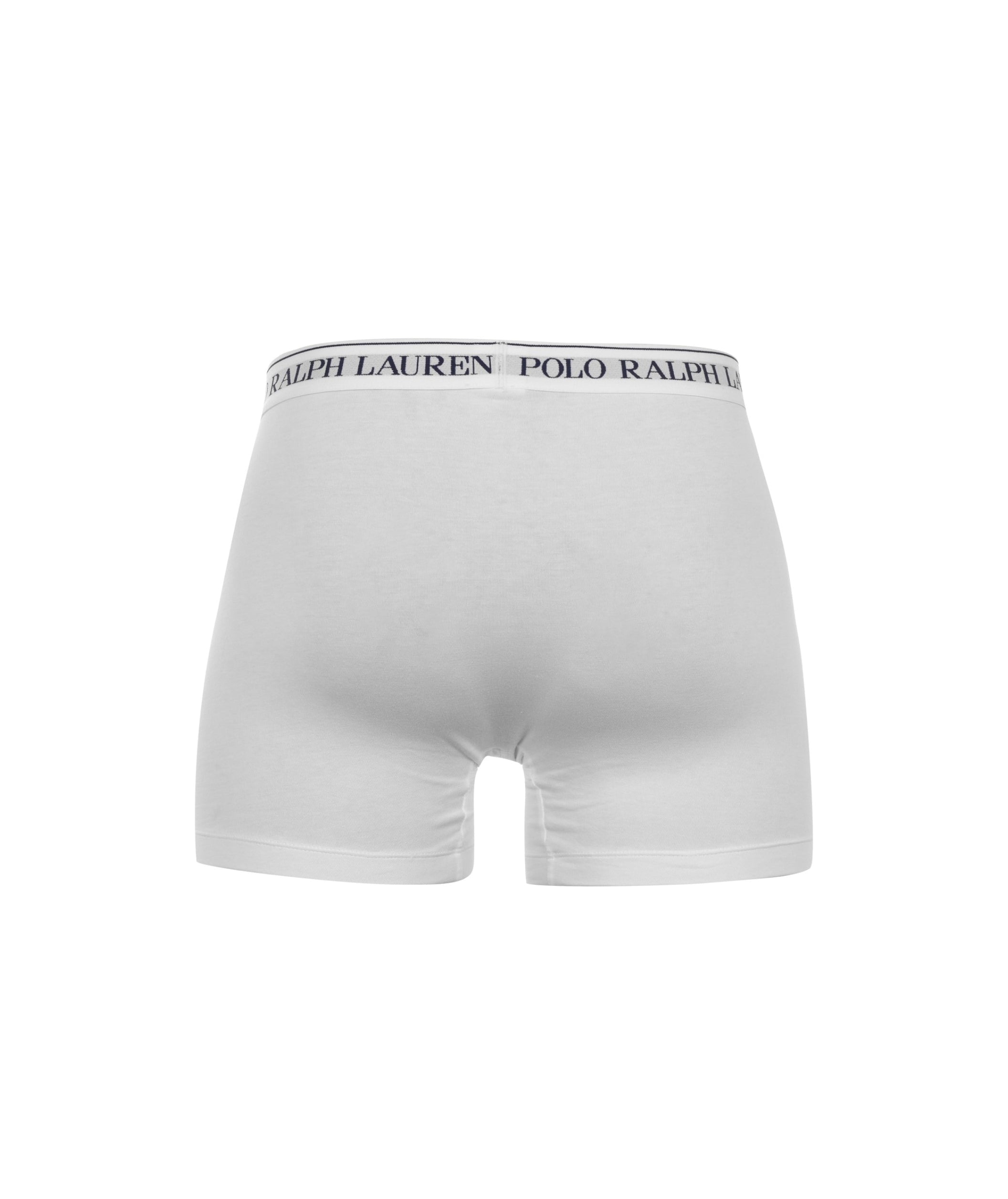 LUXURY HUB RALPH LAUREN STRETCH COTTON BOXER BRIEF 3-PACK
