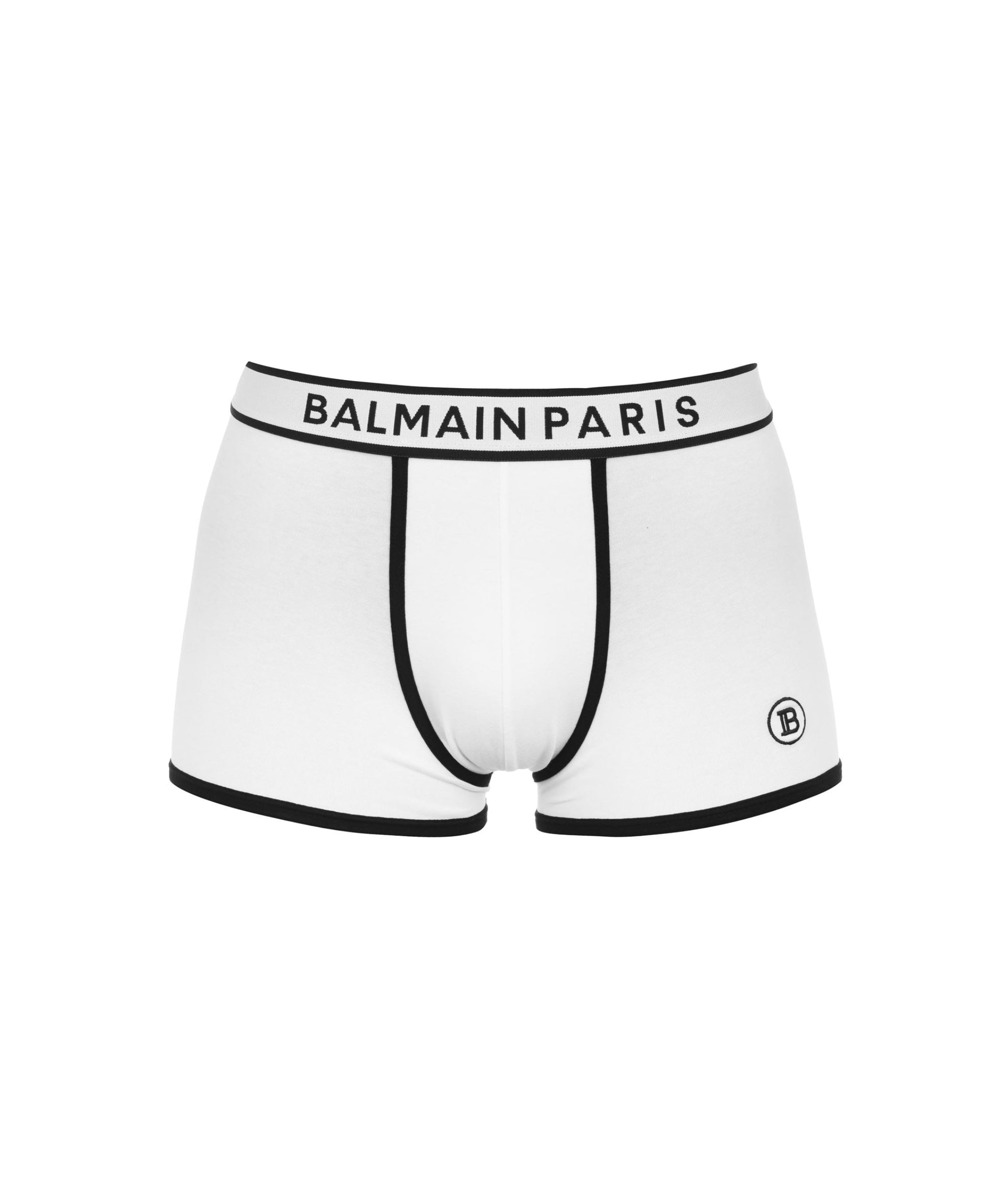 LUXURY HUB BALMAIN PARIS LOGO BOXERS