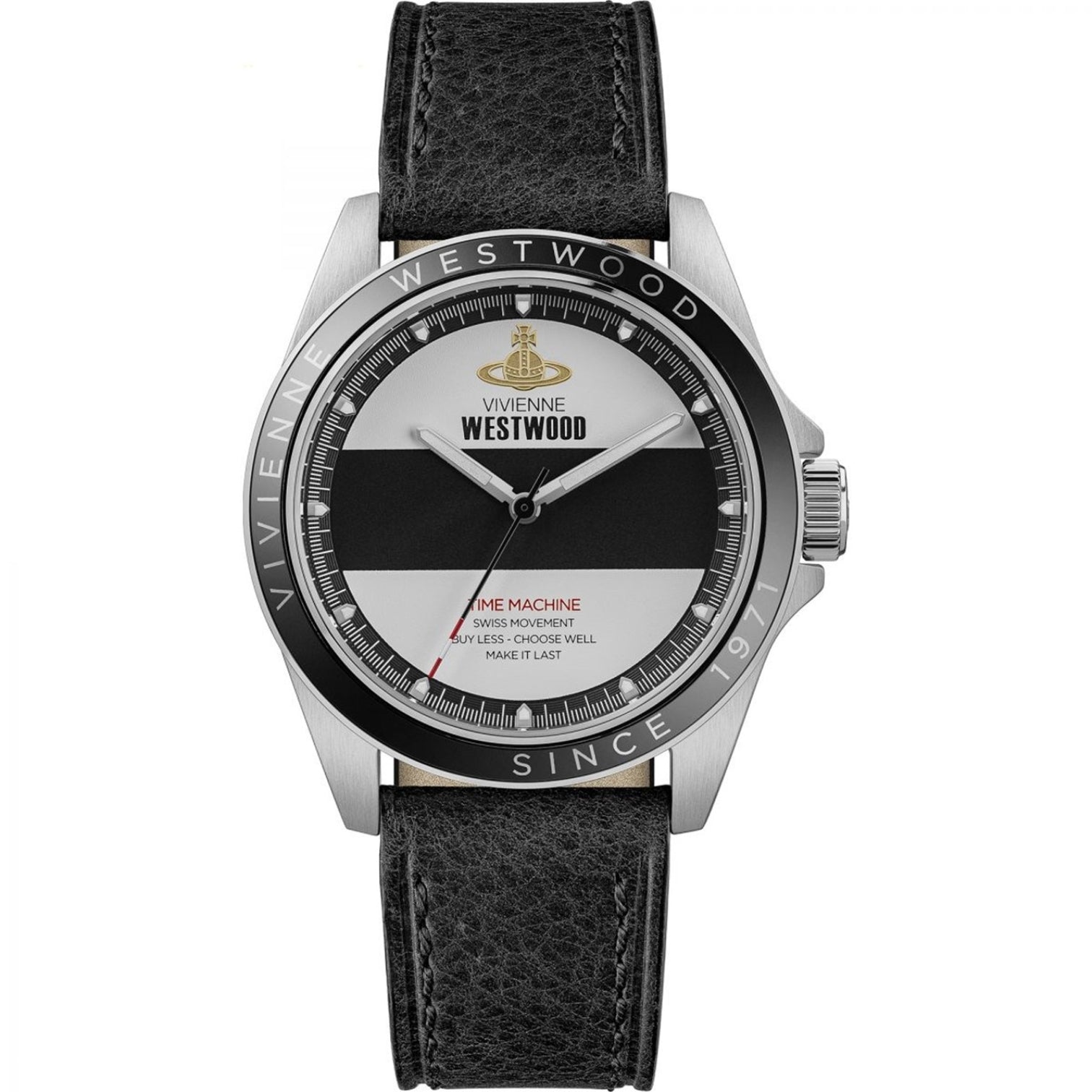 LUXURY HUB VIVIENNE WESTWOOD VIVIENNE WESTWOOD THE BLACKWALL WATCH VV293BKBK