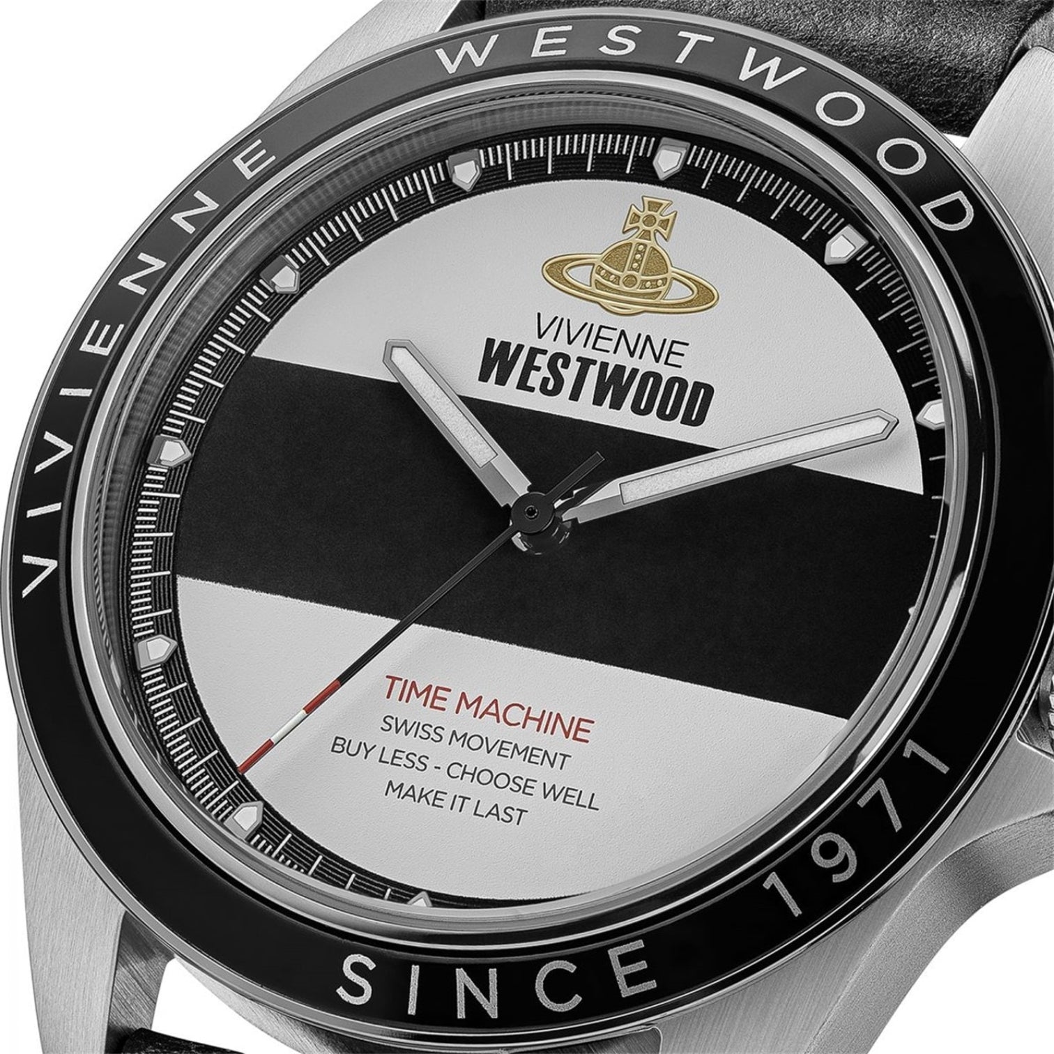 LUXURY HUB VIVIENNE WESTWOOD VIVIENNE WESTWOOD THE BLACKWALL WATCH VV293BKBK