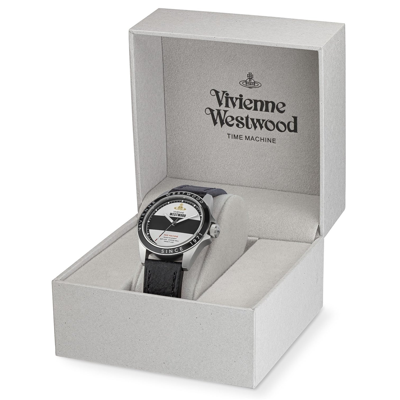 LUXURY HUB VIVIENNE WESTWOOD VIVIENNE WESTWOOD THE BLACKWALL WATCH VV293BKBK