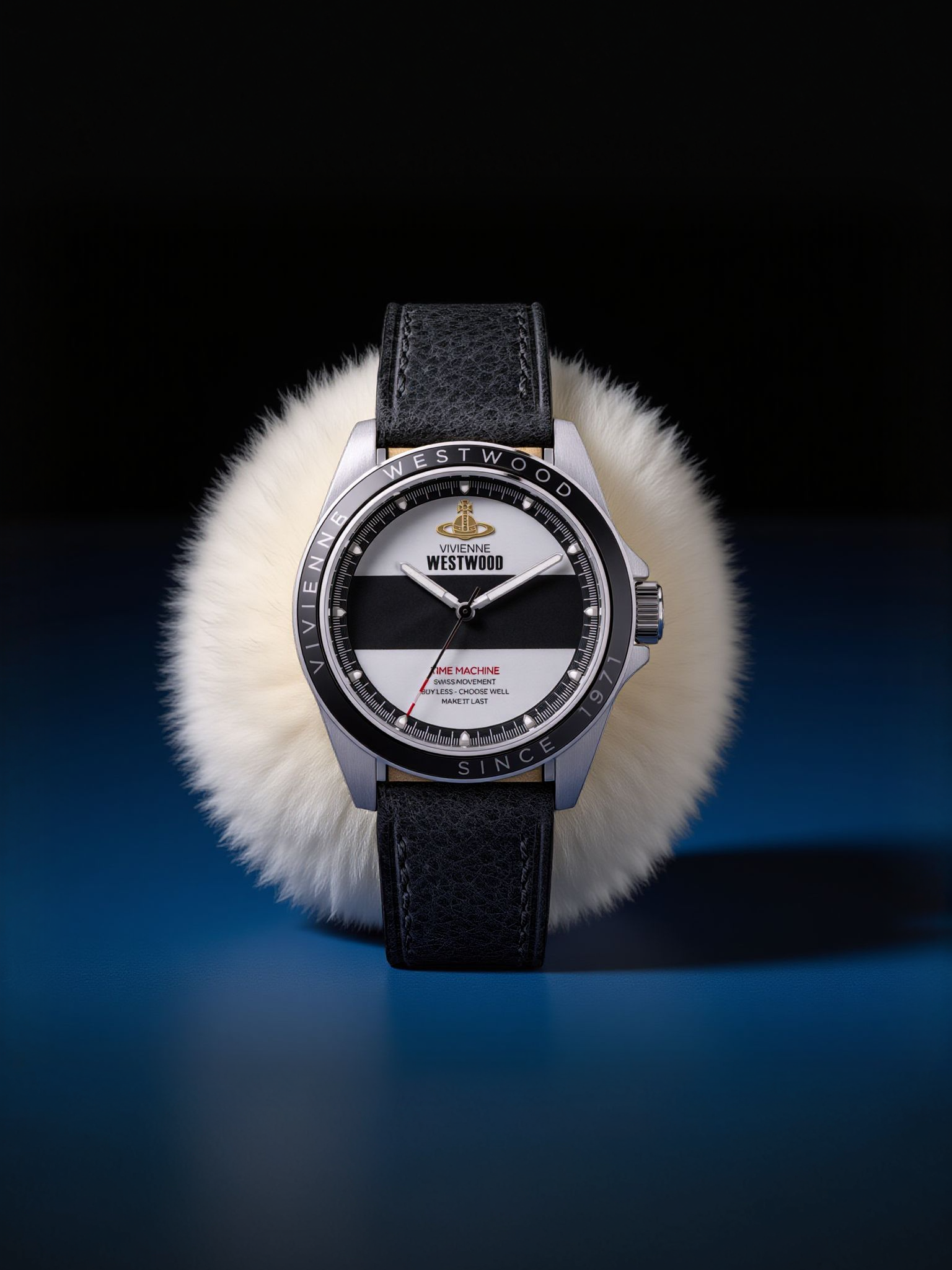 LUXURY HUB VIVIENNE WESTWOOD VIVIENNE WESTWOOD THE BLACKWALL WATCH VV293BKBK