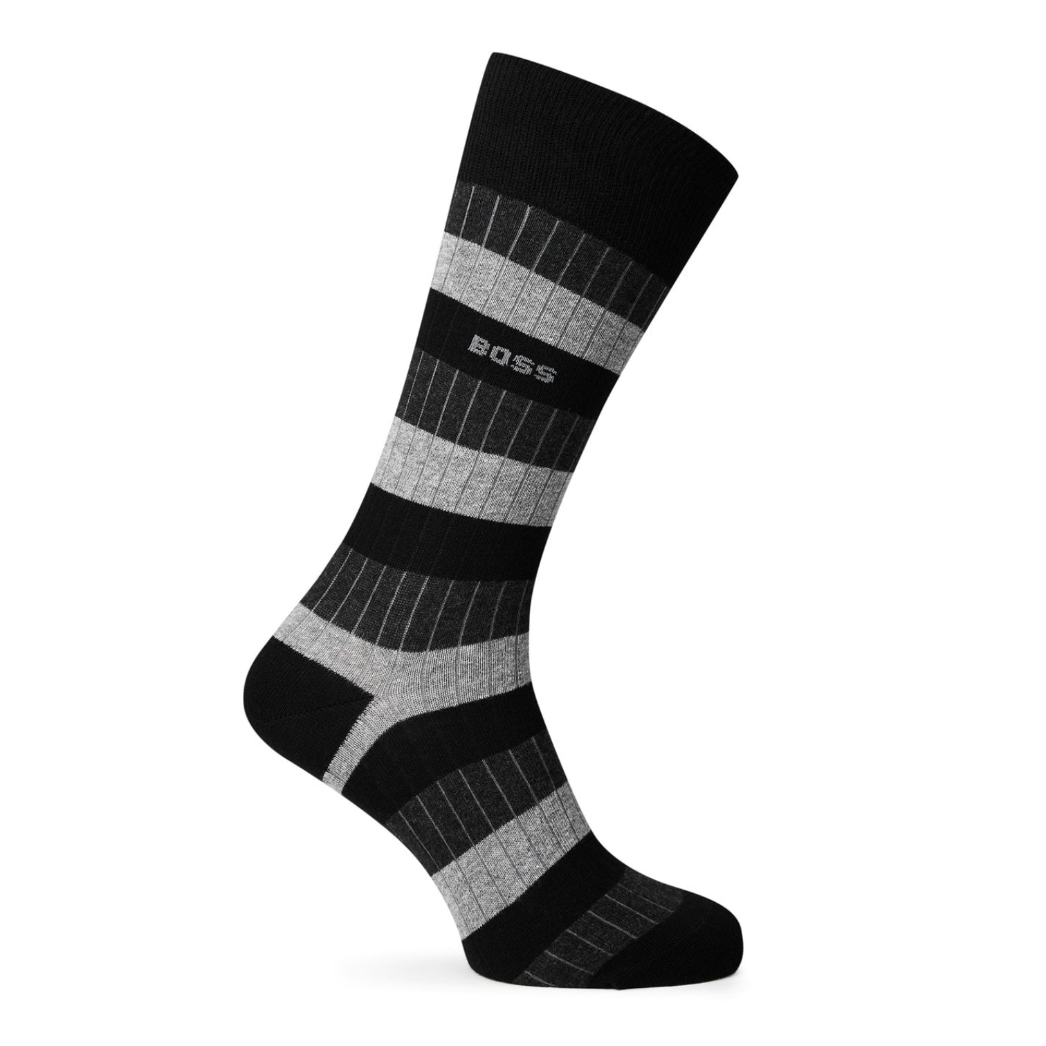 LUXURY HUB BOSS 3PACK RS FINE RIB SOCKS