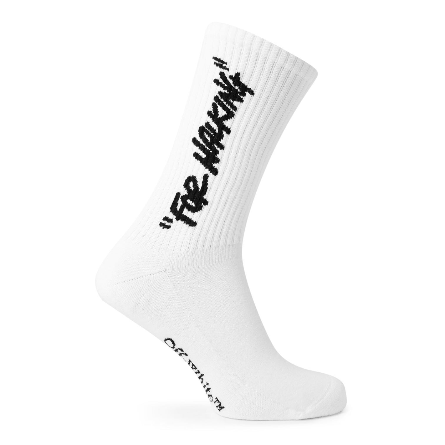 LUXURY HUB OFF WHITE OFF QUOTE SOCKS