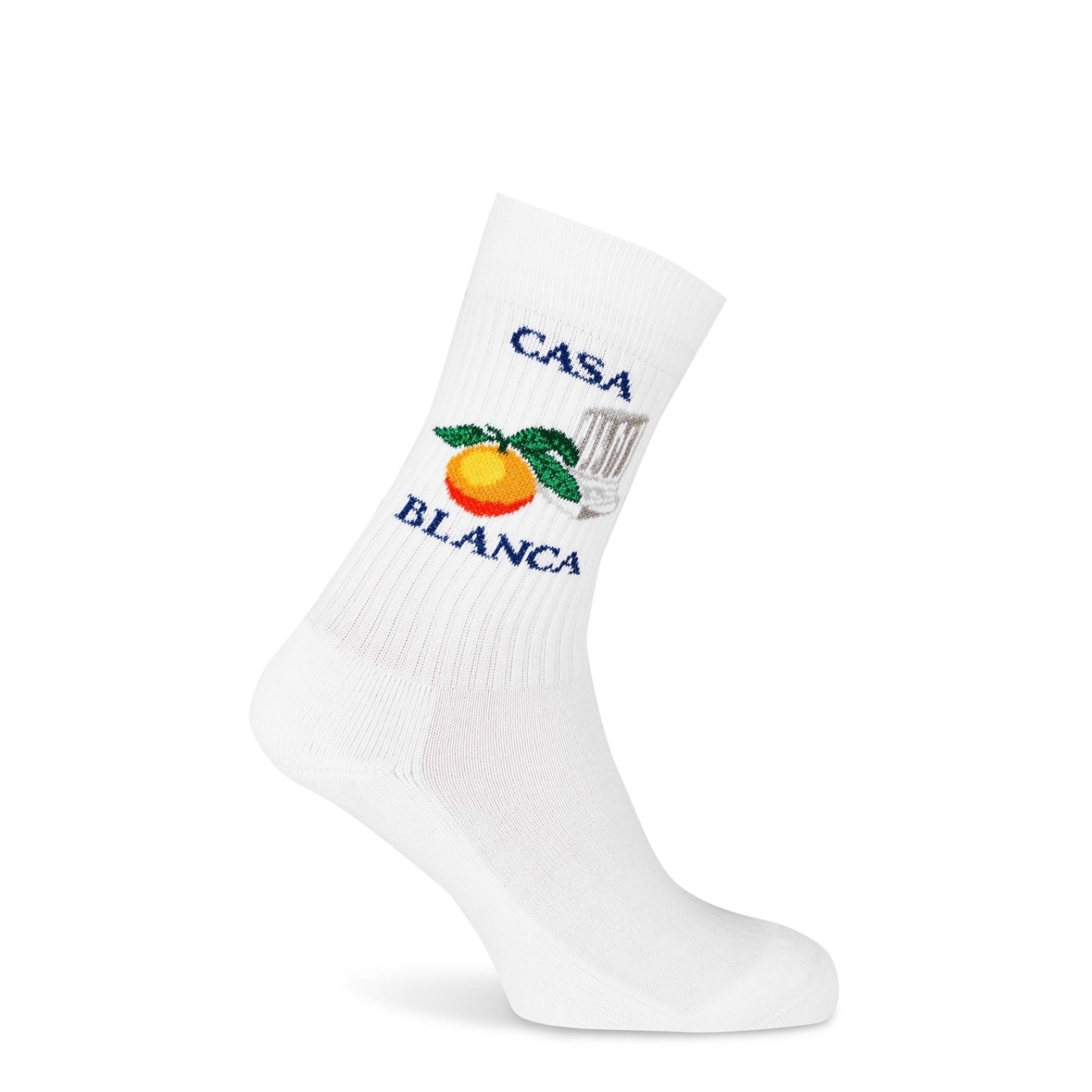 LUXURY HUB CASABLANCA CASA ORANGES SOCK