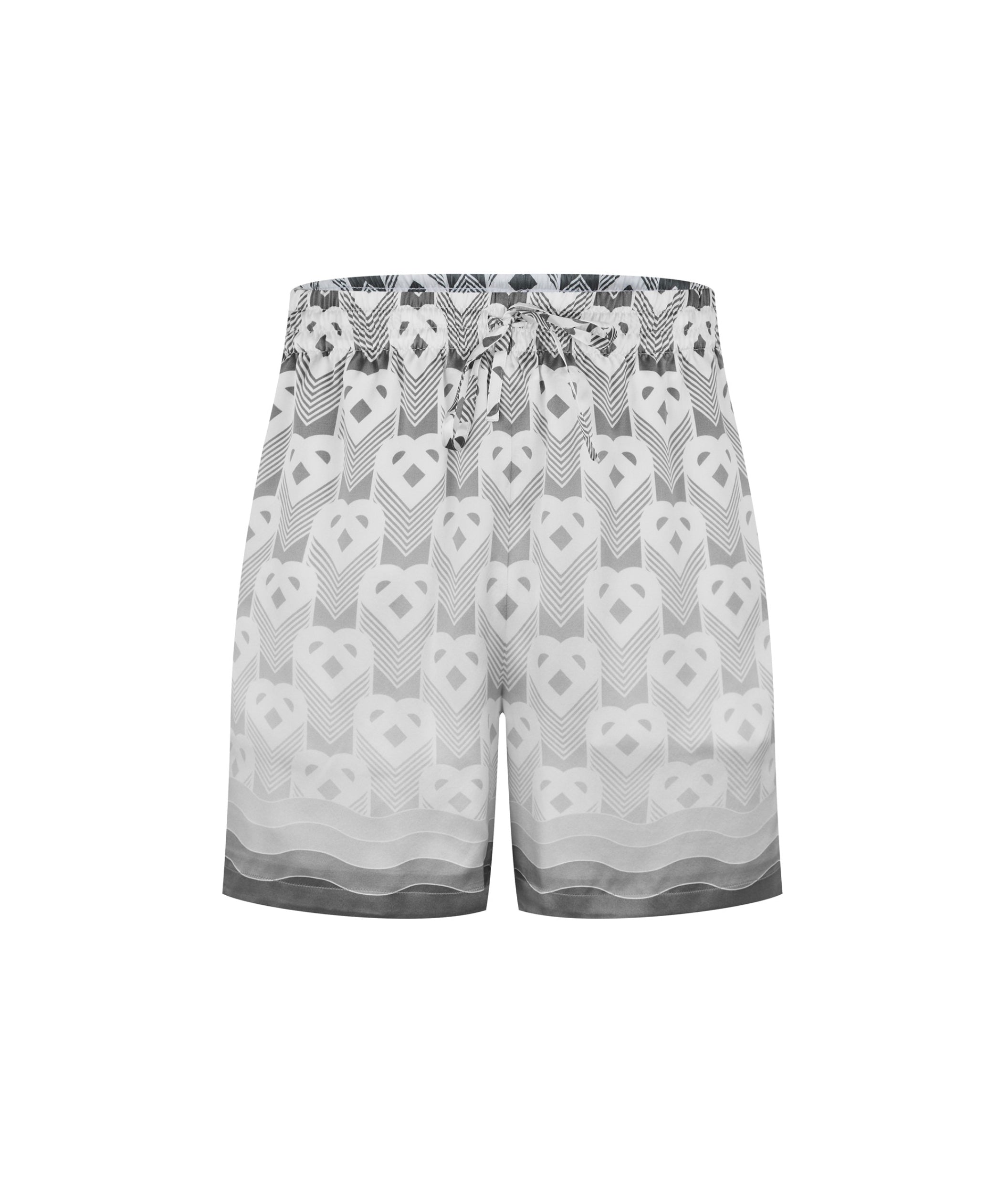 LUXURY HUB CASABLANCA CASA MONO SILK SHORT