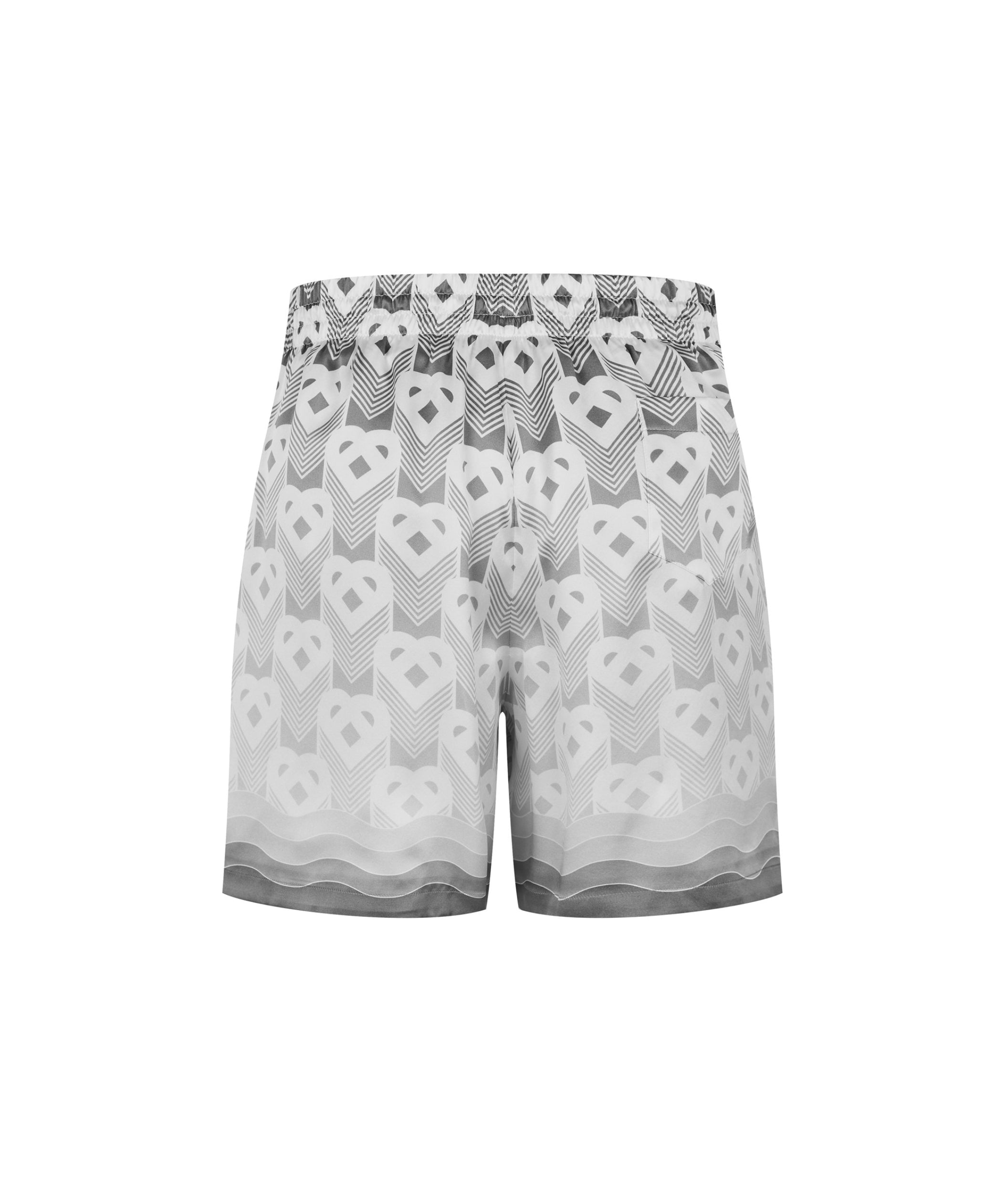 LUXURY HUB CASABLANCA CASA MONO SILK SHORT