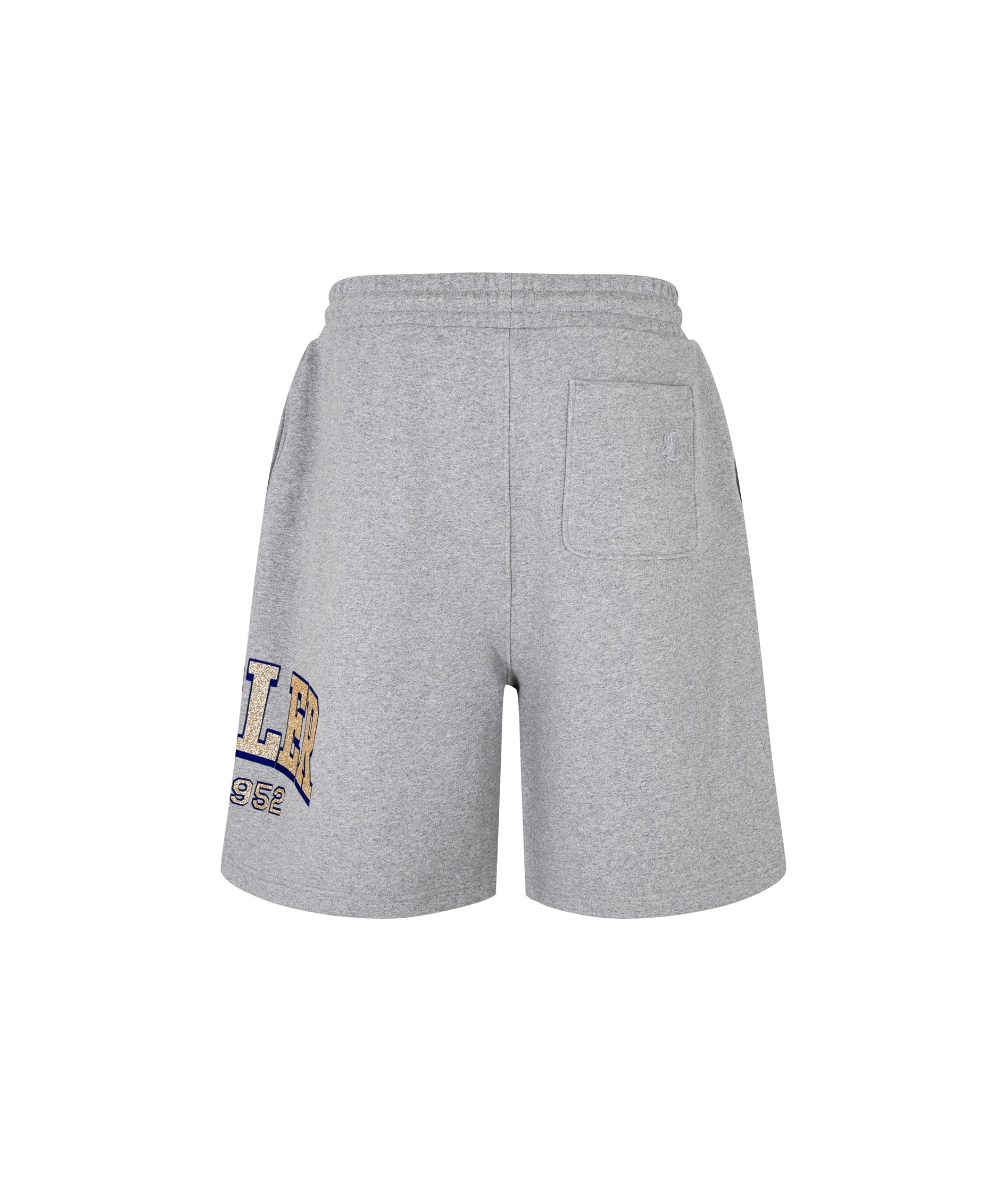 LUXURY HUB MONCLER PRINTED LOGO SHORTS