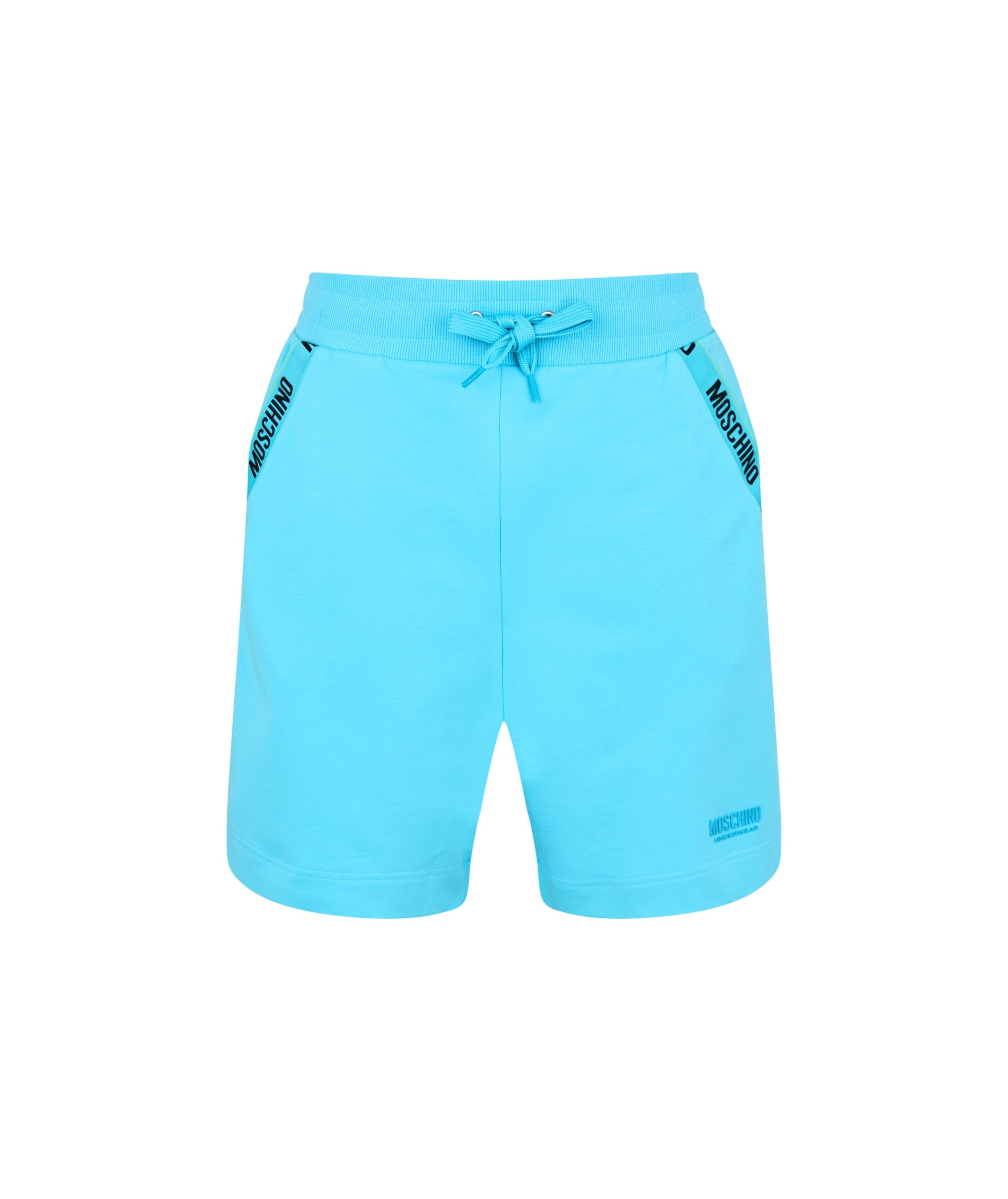 LUXURY HUB MOSCHINO LOGO SHORTS