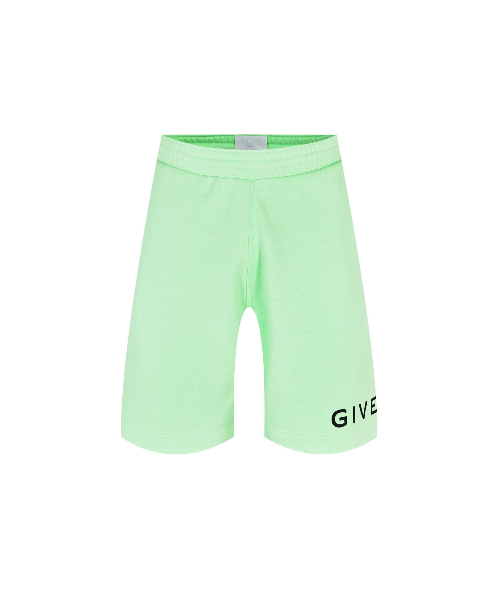 LUXURY HUB GIVENCHY LOGO BERMUDA SHORTS