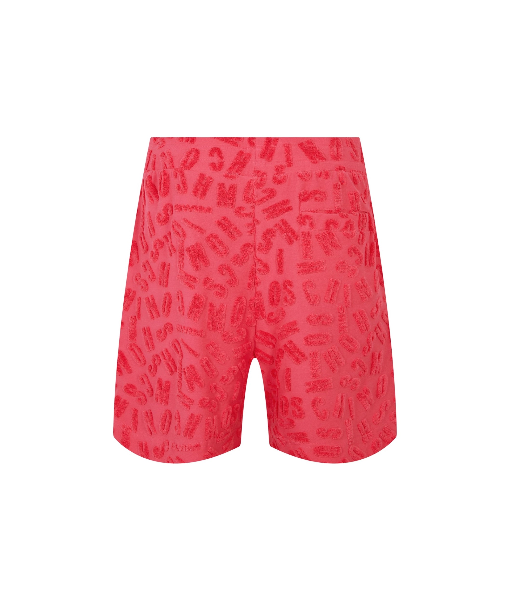 LUXURY HUB MOSCHINO JACQUARD MONOGRAM SHORTS