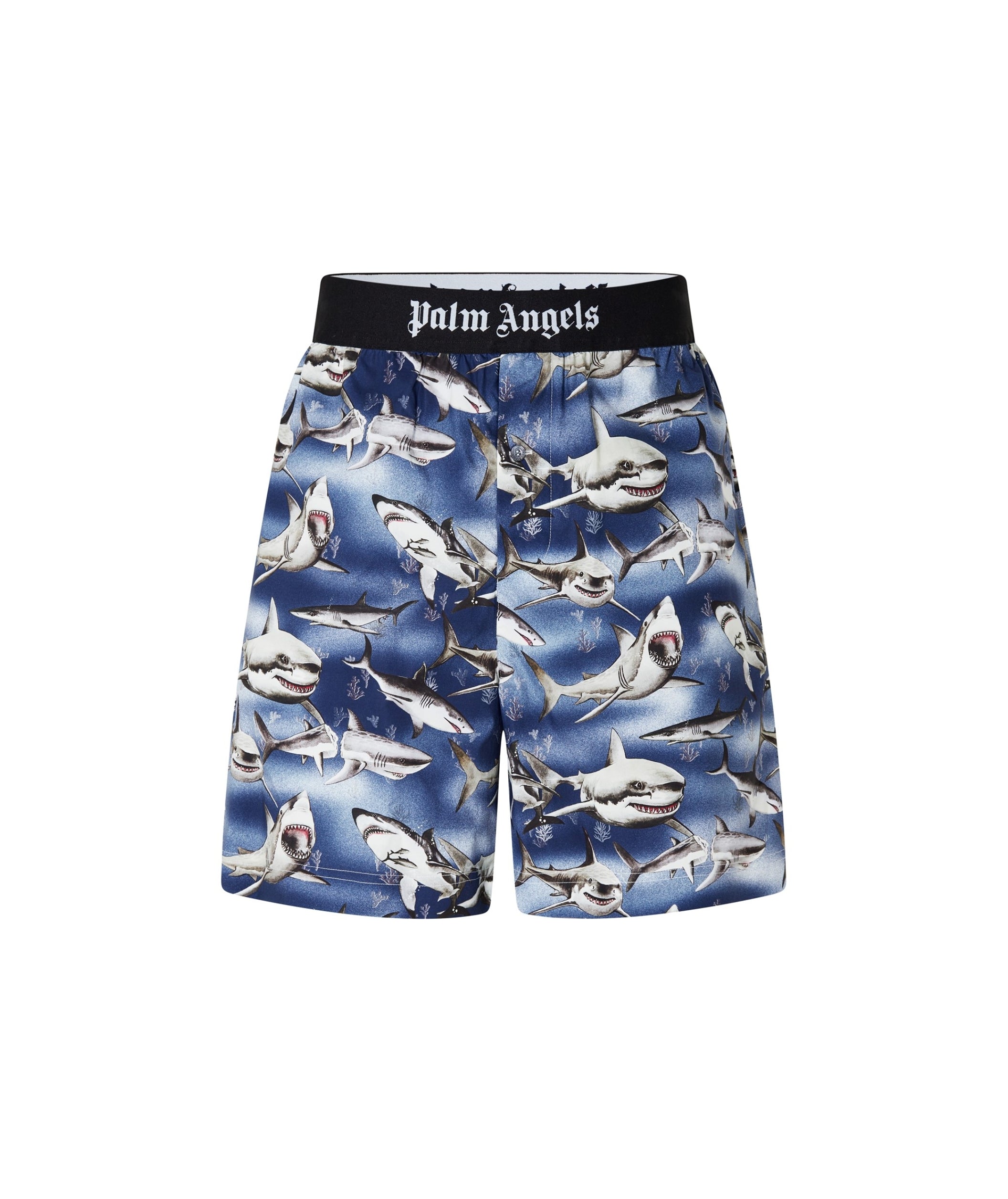 LUXURY HUB PALM ANGELS SHARK PRINT SHORTS