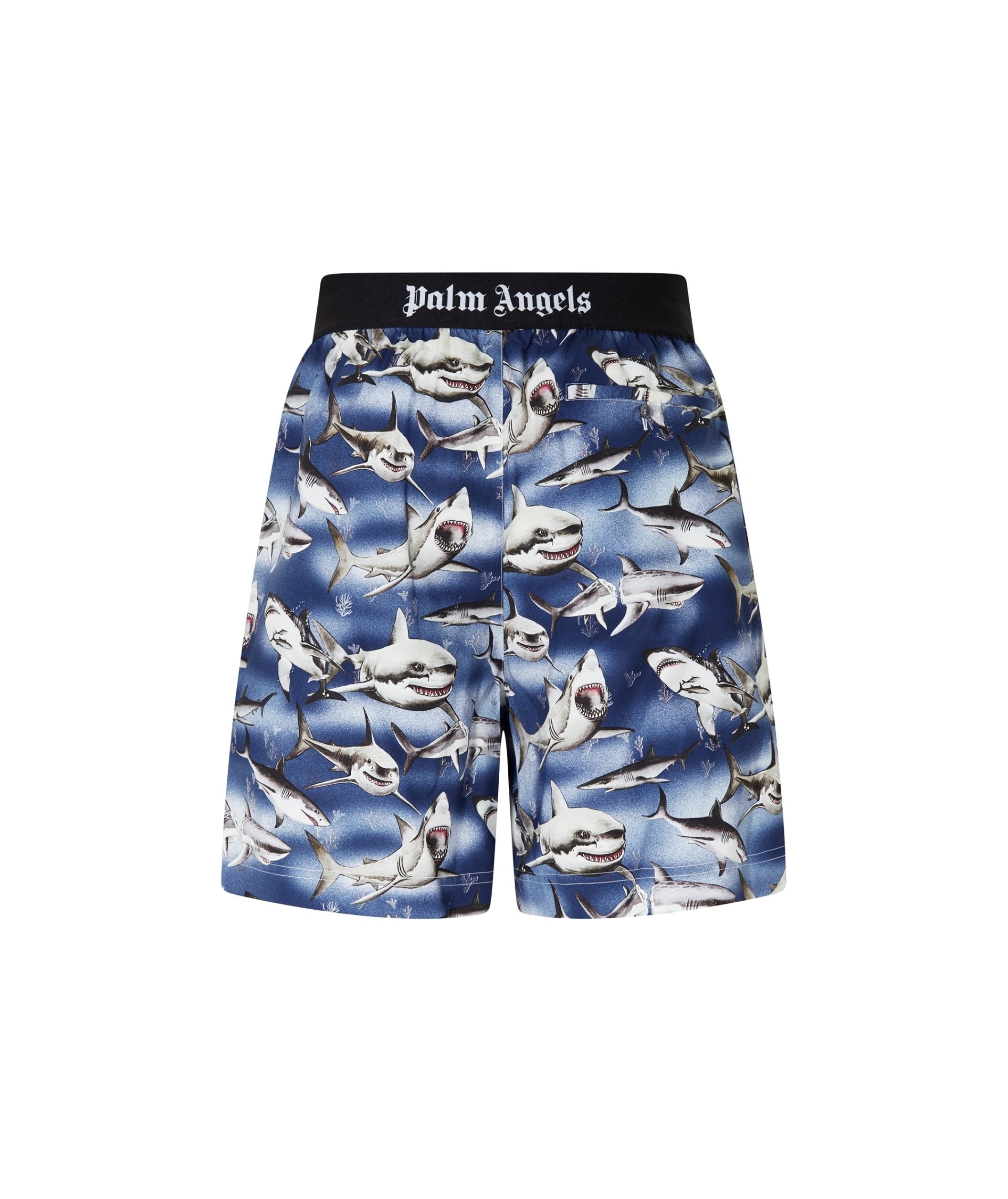 LUXURY HUB PALM ANGELS SHARK PRINT SHORTS