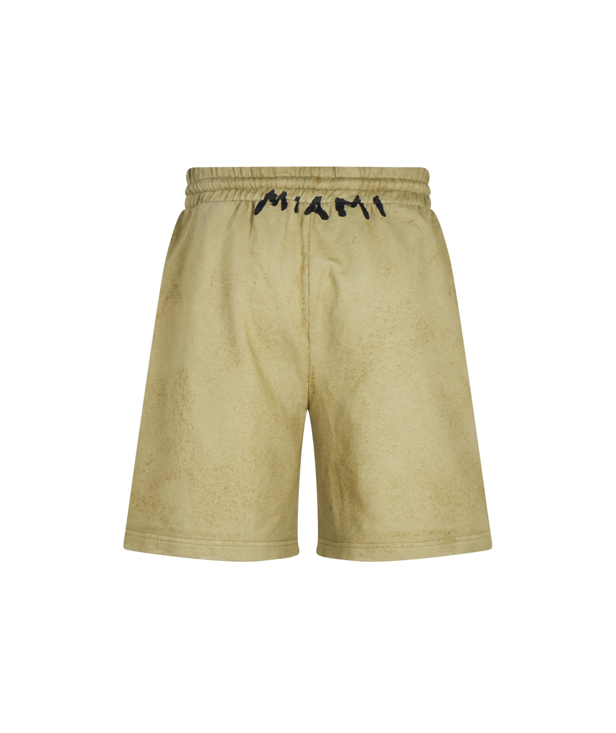 LUXURY HUB PALM ANGELS LOGO JOGGING SHORTS