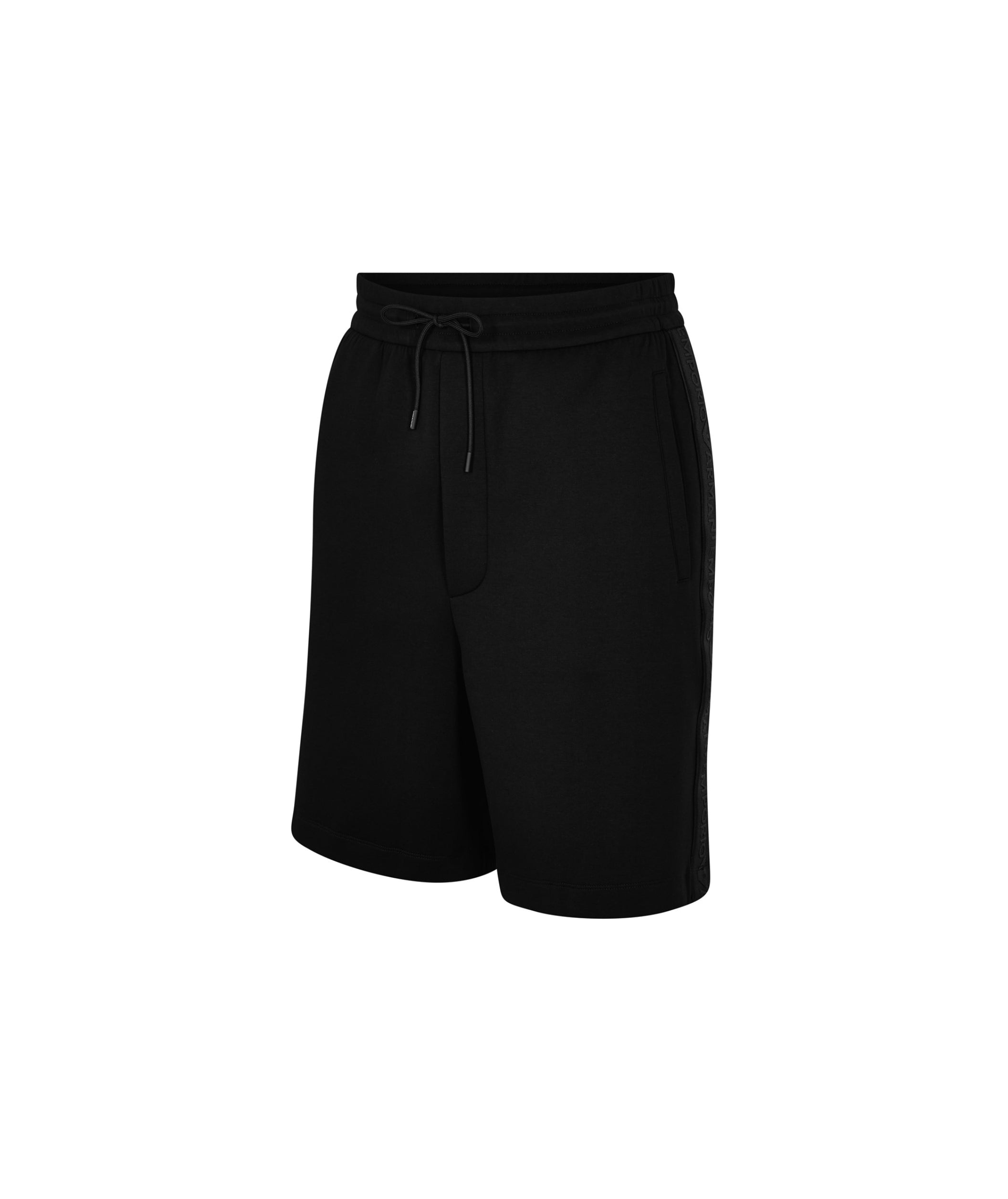 LUXURY HUB EMPORIO ARMANI LOGO TAPE SHORTS