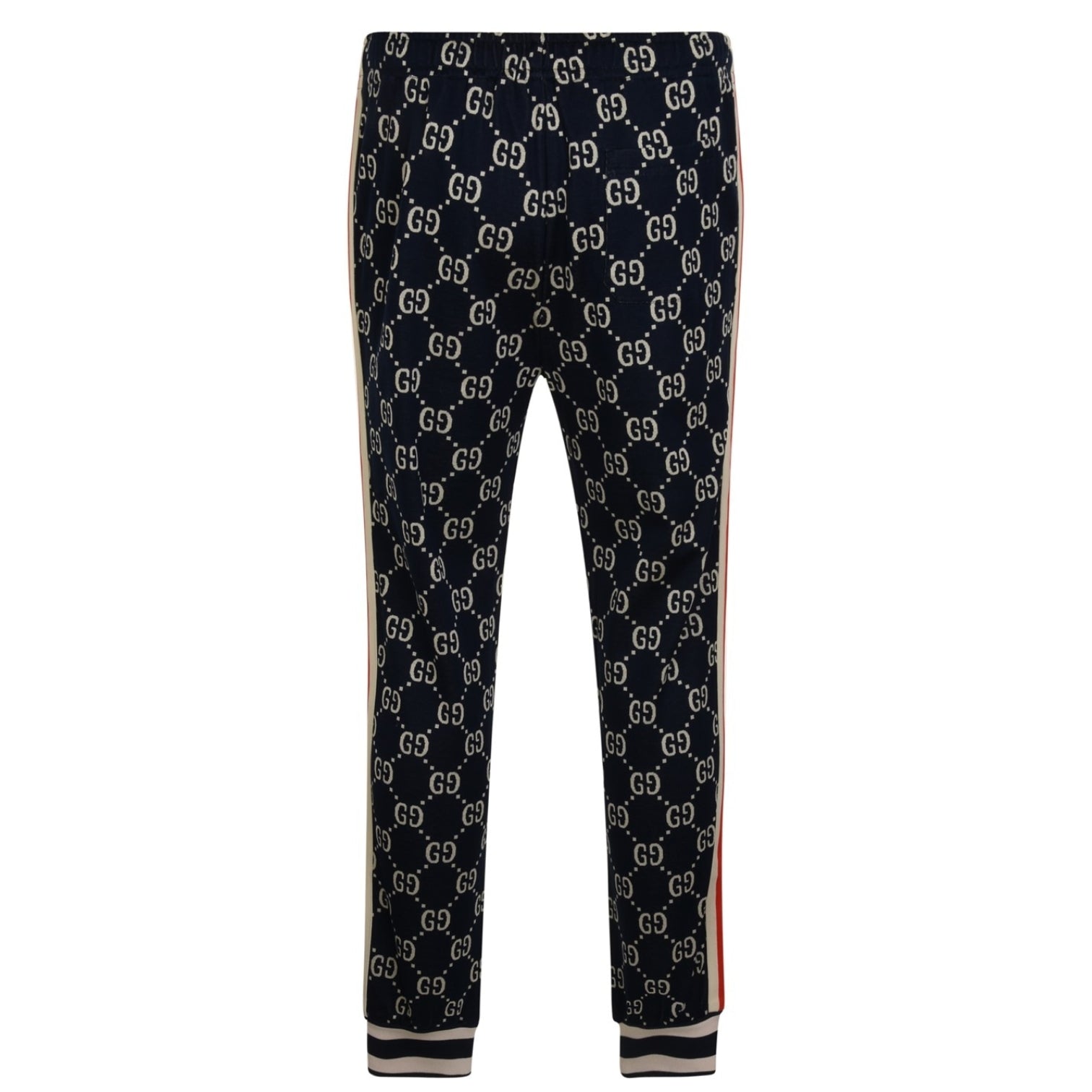 LUXURY HUB GUCCI GG JACQUARD LOGO TRACK PANTS