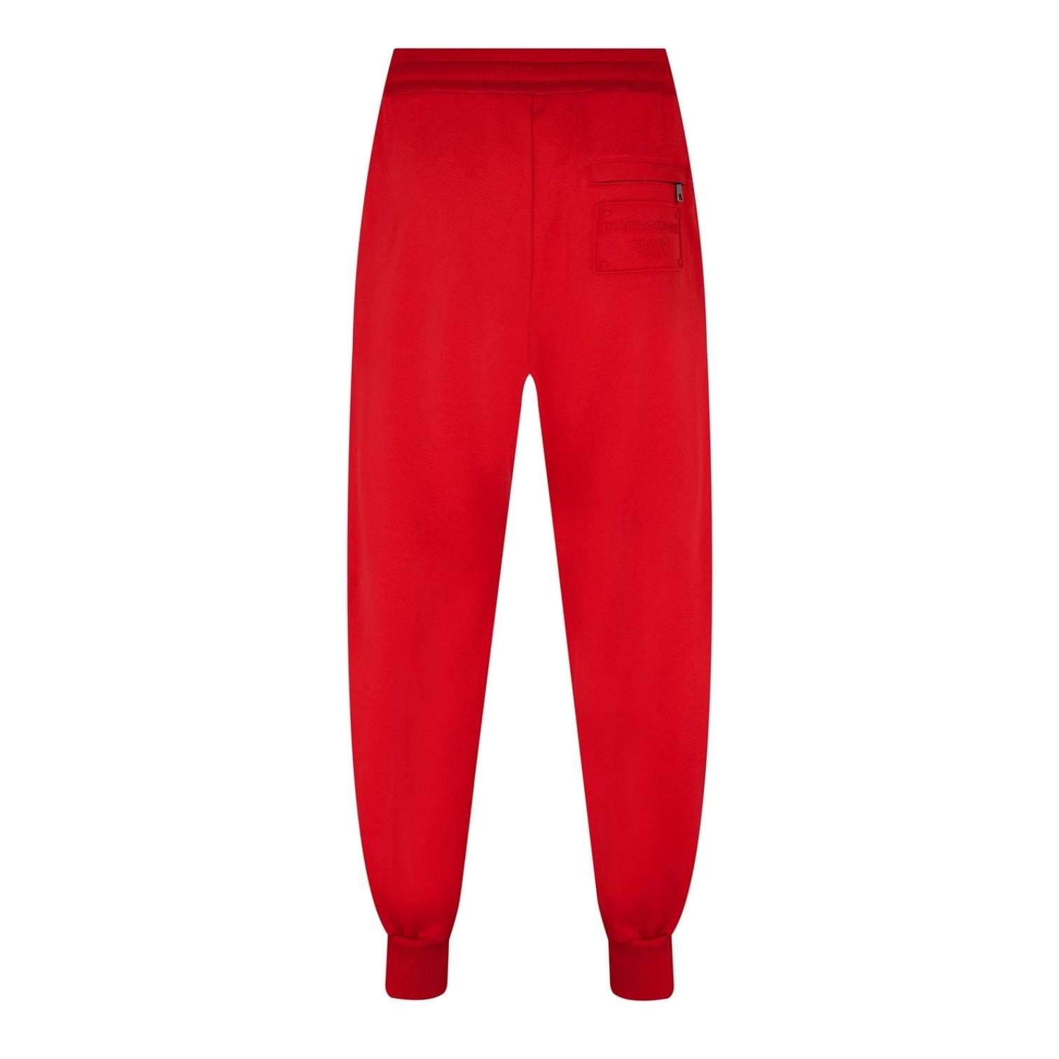 LUXURY HUB DOLCE AND GABBANA EMBOSSED LOGO JOGGERS