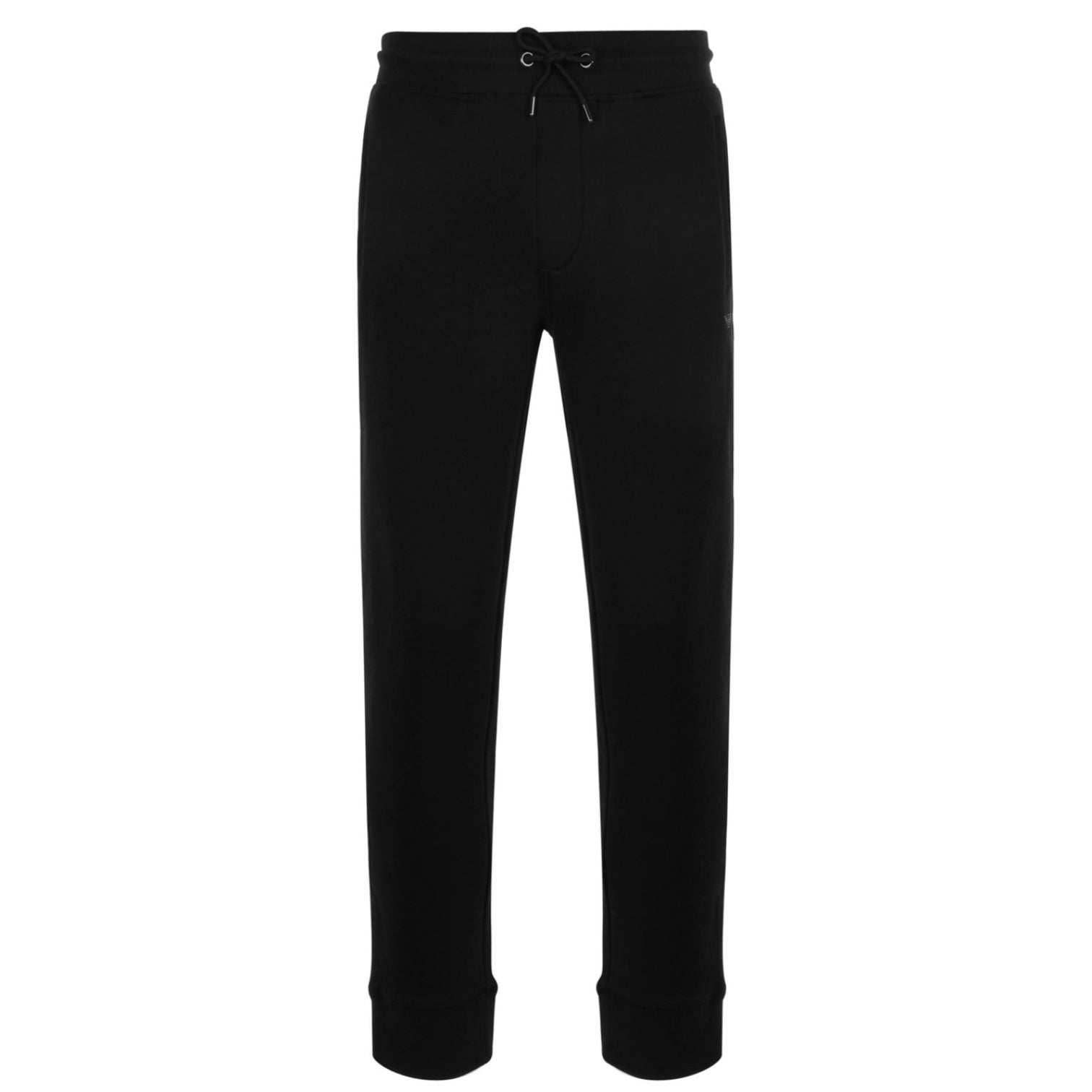 LUXURY HUB EMPORIO ARMANI LOGO CUFFED JOGGERS