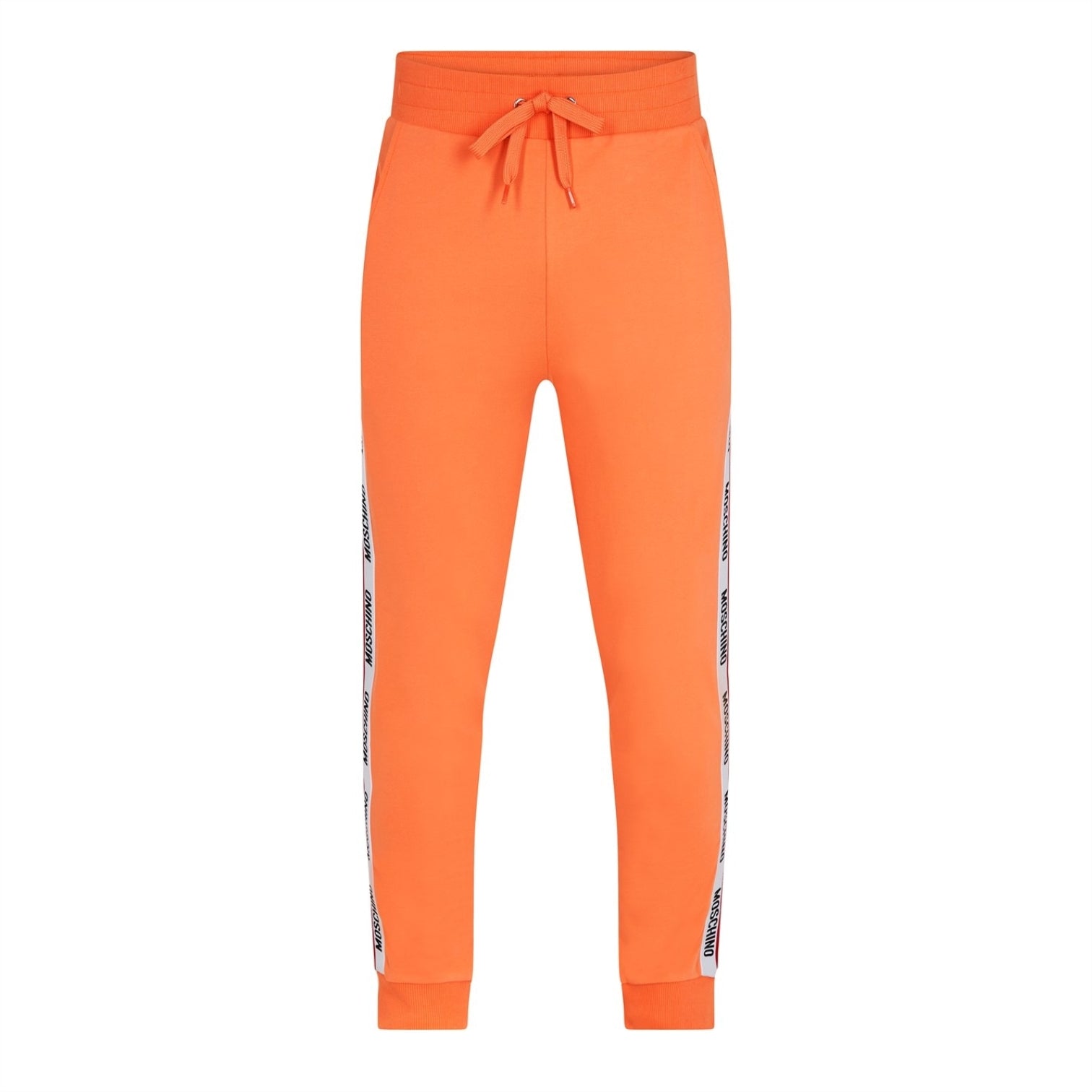 LUXURY HUB MOSCHINO LOGO TAPE JOGGING BOTTOMS