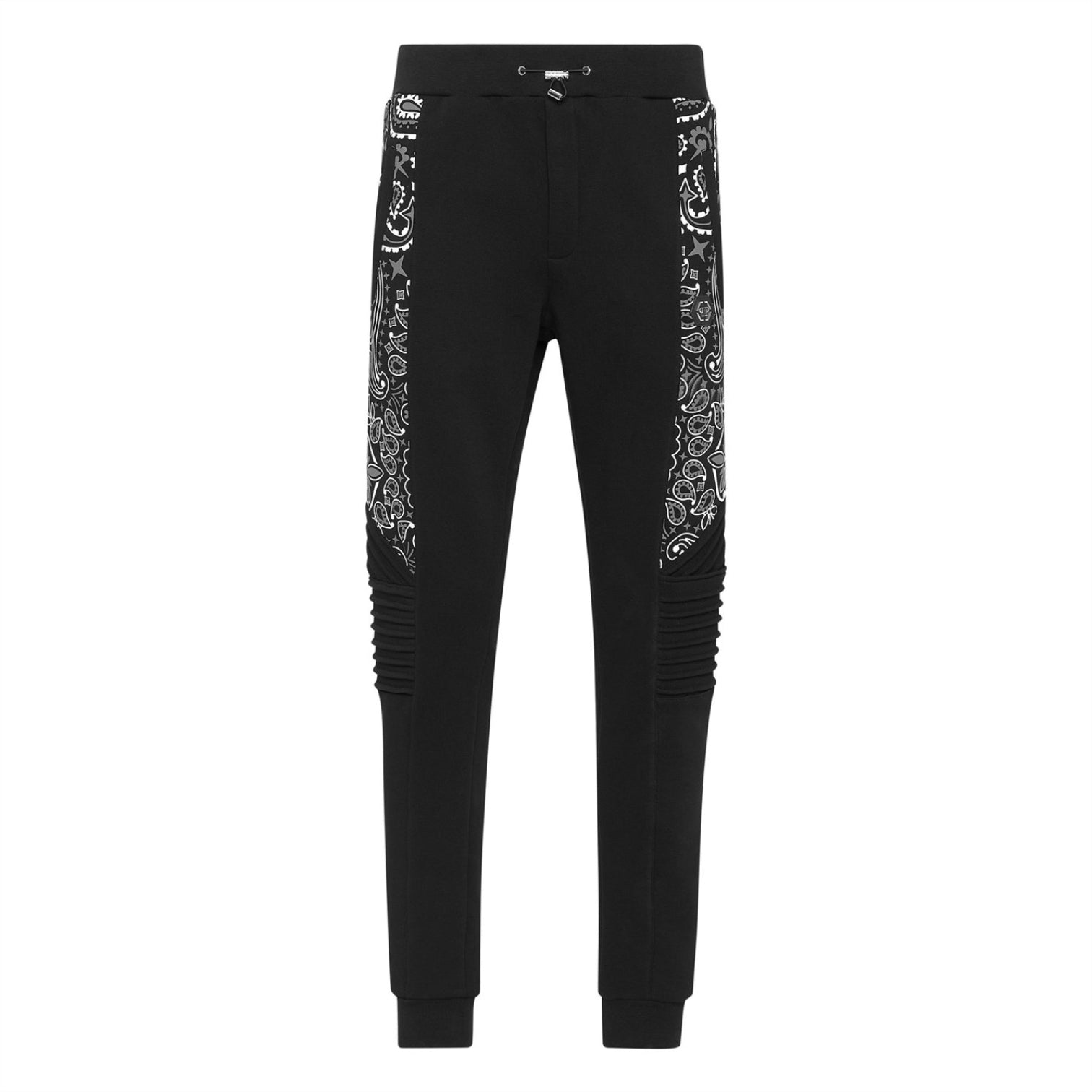 LUXURY HUB PHILIPP PLEIN PAISLEY BANDANA JOGGING BOTTOMS