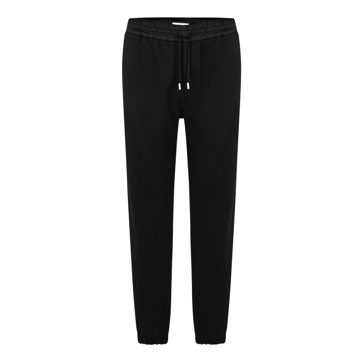 LUXURY HUB SAINT LAURENT LOGO FLEECE JOGGERS