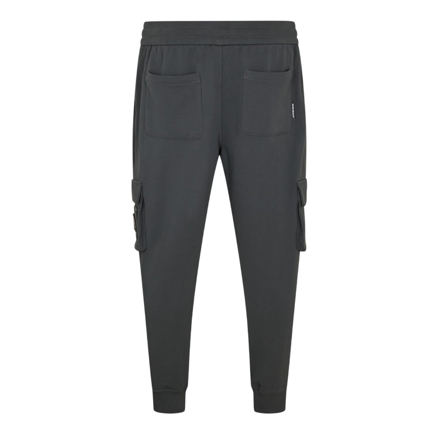 LUXURY HUB MOOSE KNUCKLES MEN'S CLOSED HEM FLEECE TAPERED FIT JOGGERS