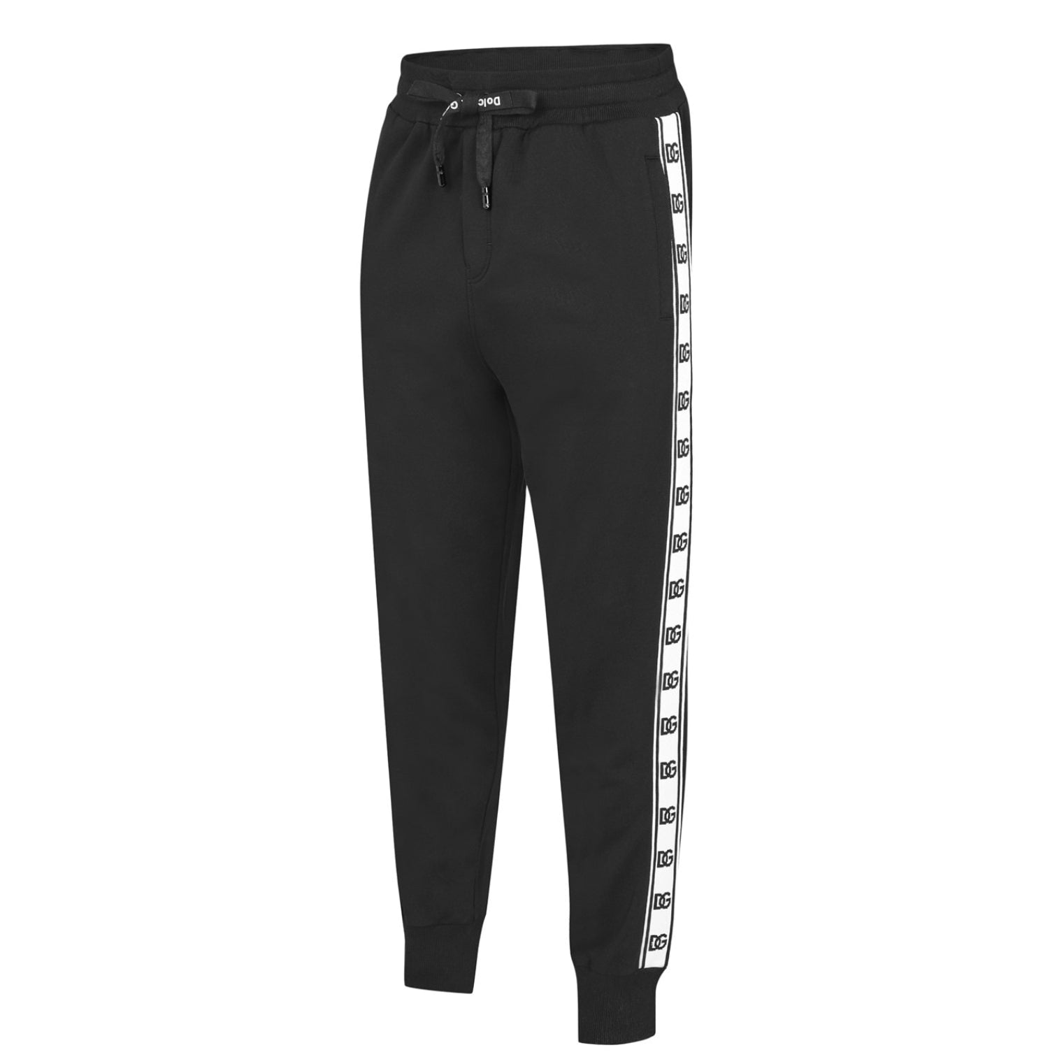 LUXURY HUB DOLCE AND GABBANA TAPE JOGGER