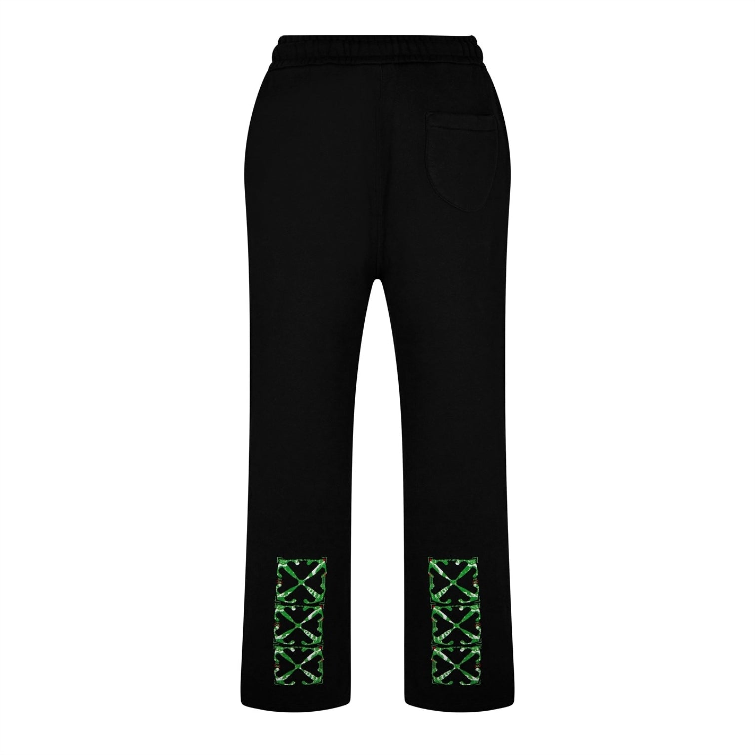 LUXURY HUB OFF WHITE MOON CAM ARROW JOGGING BOTTOMS