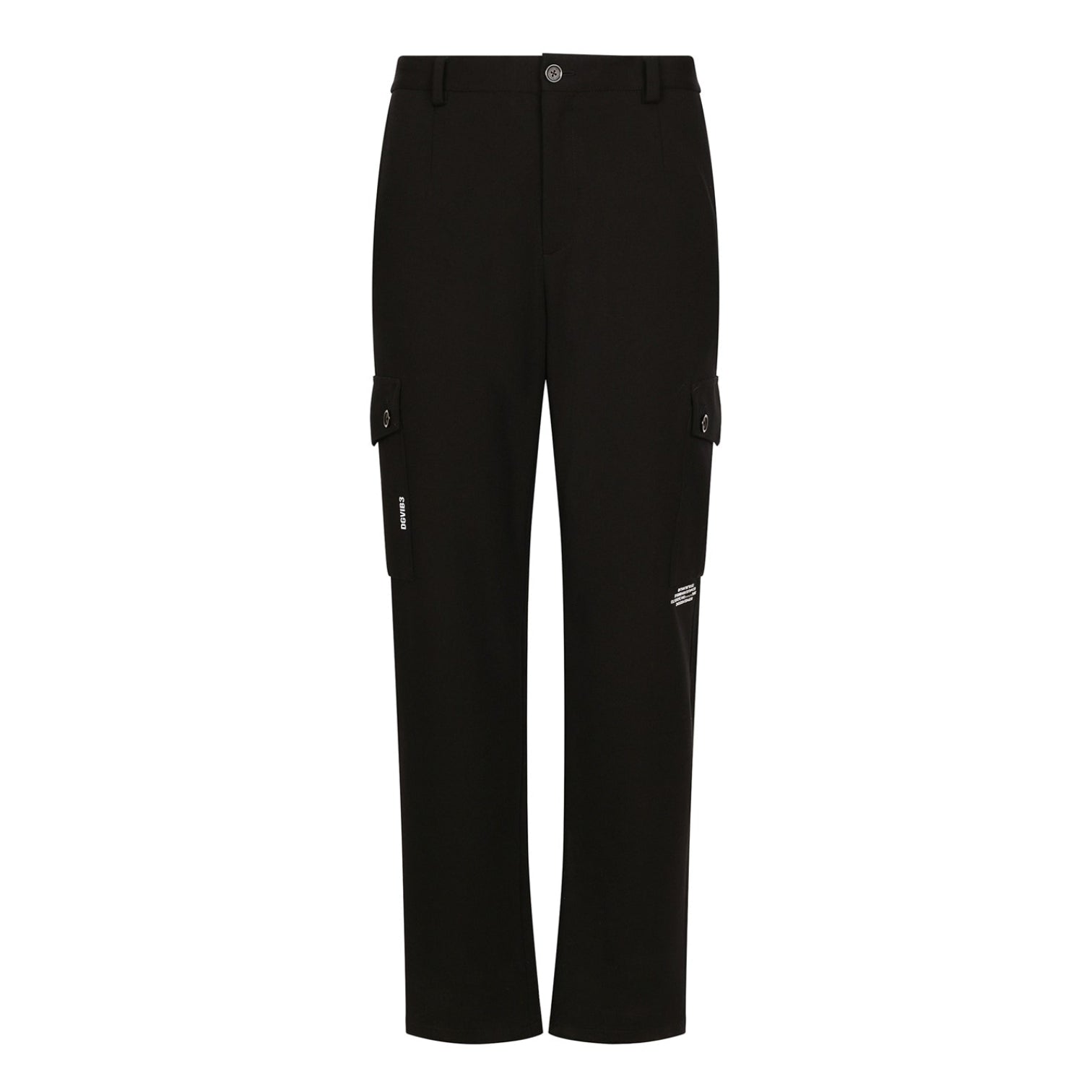 LUXURY HUB DOLCE AND GABBANA DG VIB3 TECHNICAL JERSEY CARGO PANTS