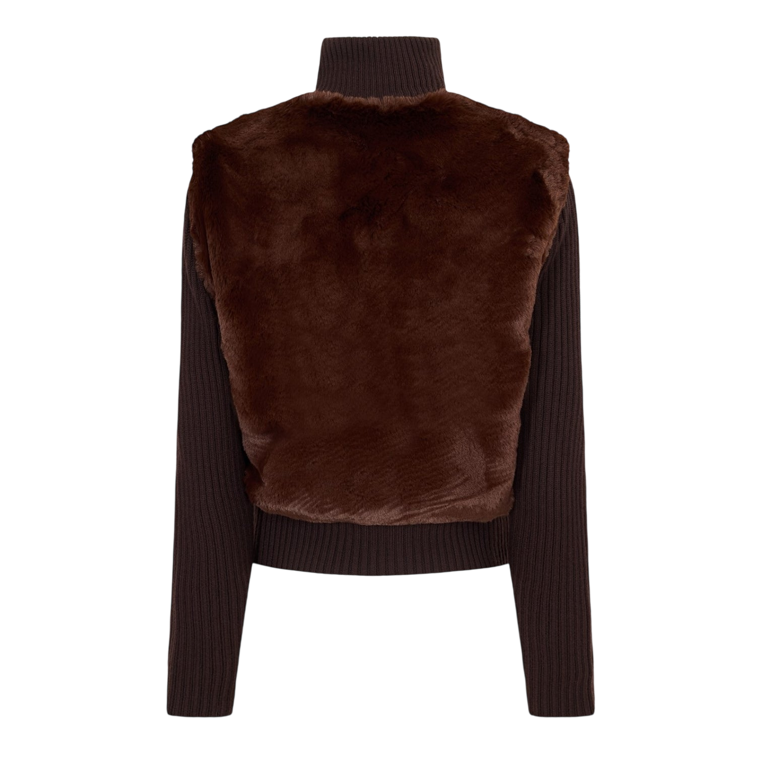 LUXURY HUB MOOSE KNUCKLES WOMEN'S DUA BUNNY TEXTURED RELAXED FIT CARDIGAN