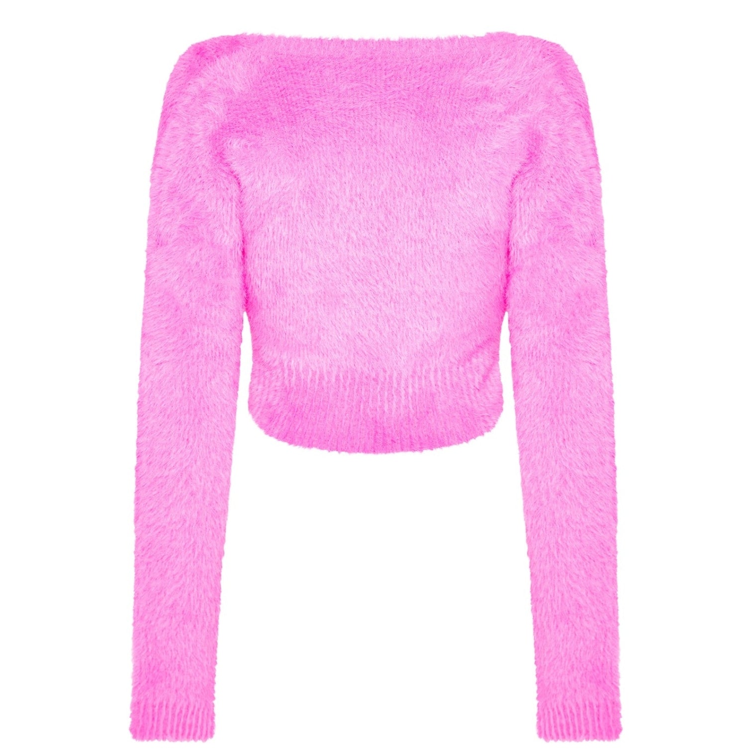 LUXURY HUB JACQUEMUS LA MAILLE NEVE CROPPED CARDIGAN