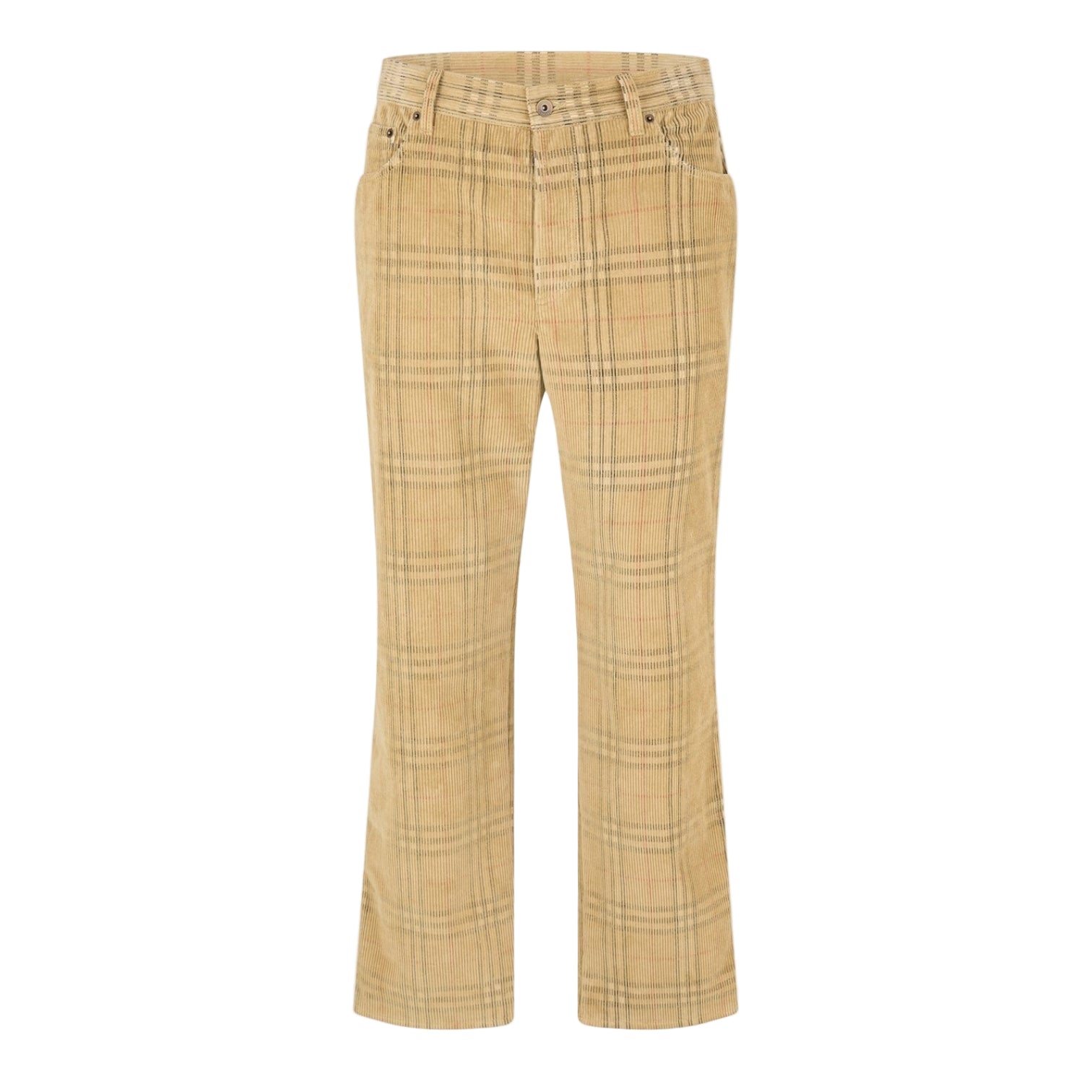 LUXURY HUB BURBERRY BURB CHECK TROUSERS