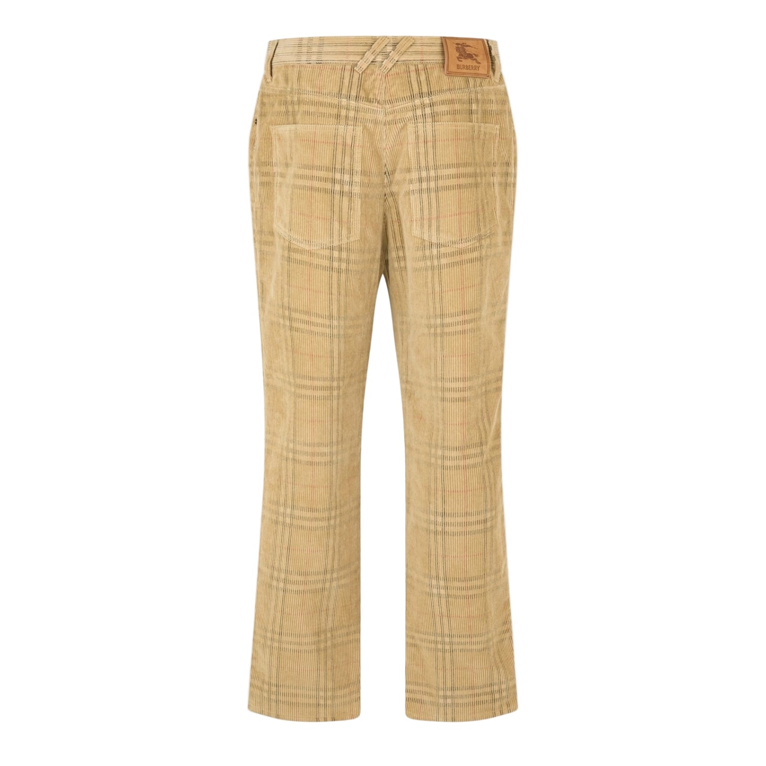LUXURY HUB BURBERRY BURB CHECK TROUSERS