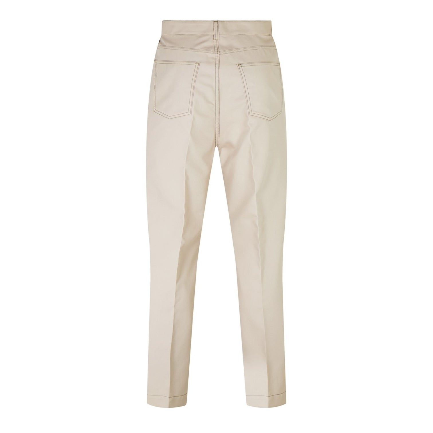 LUXURY HUB VALENTINO COTTON STRAIGHT LEG TROUSERS