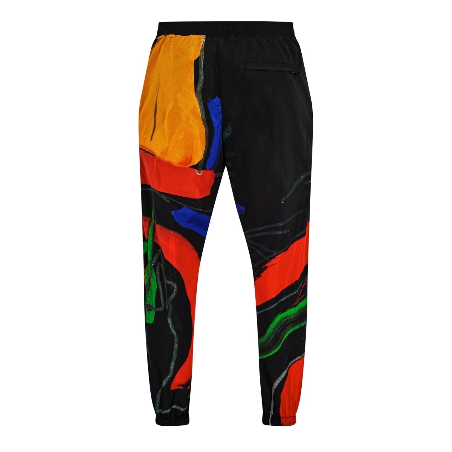 LUXURY HUB MOSCHINO NYLON TRACK TROUSERS