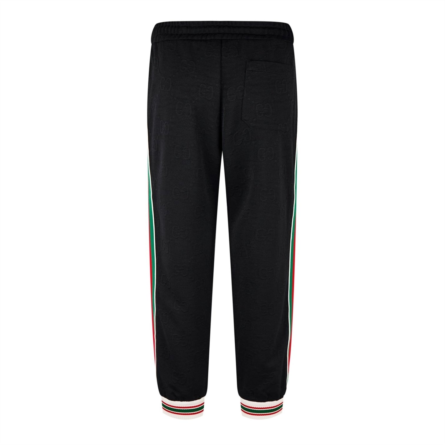 LUXURY HUB GUCCI GG JACQUARD JERSEY JOGGING TROUSERS