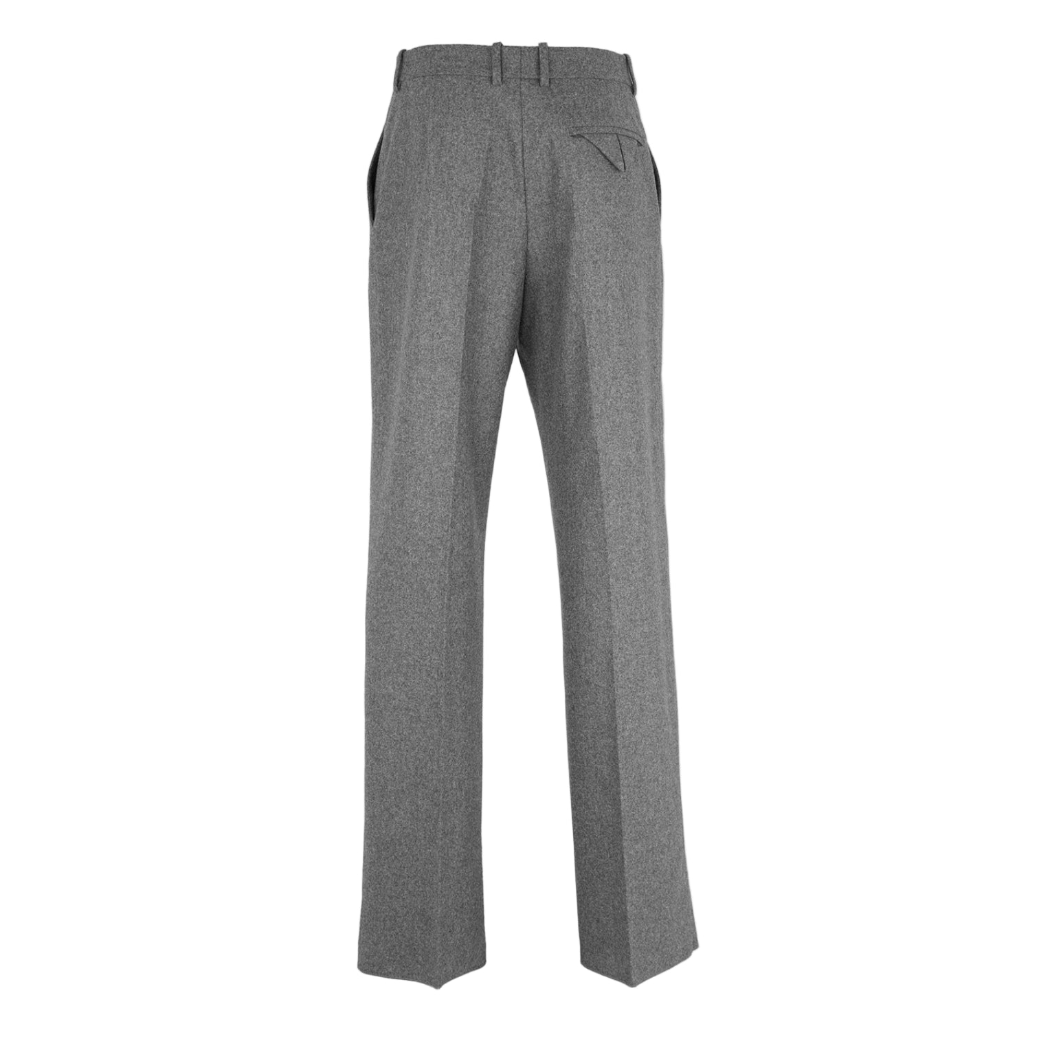 LUXURY HUB BOTTEGA VENETA LIGHT WOOL FLANNEL TROUSERS