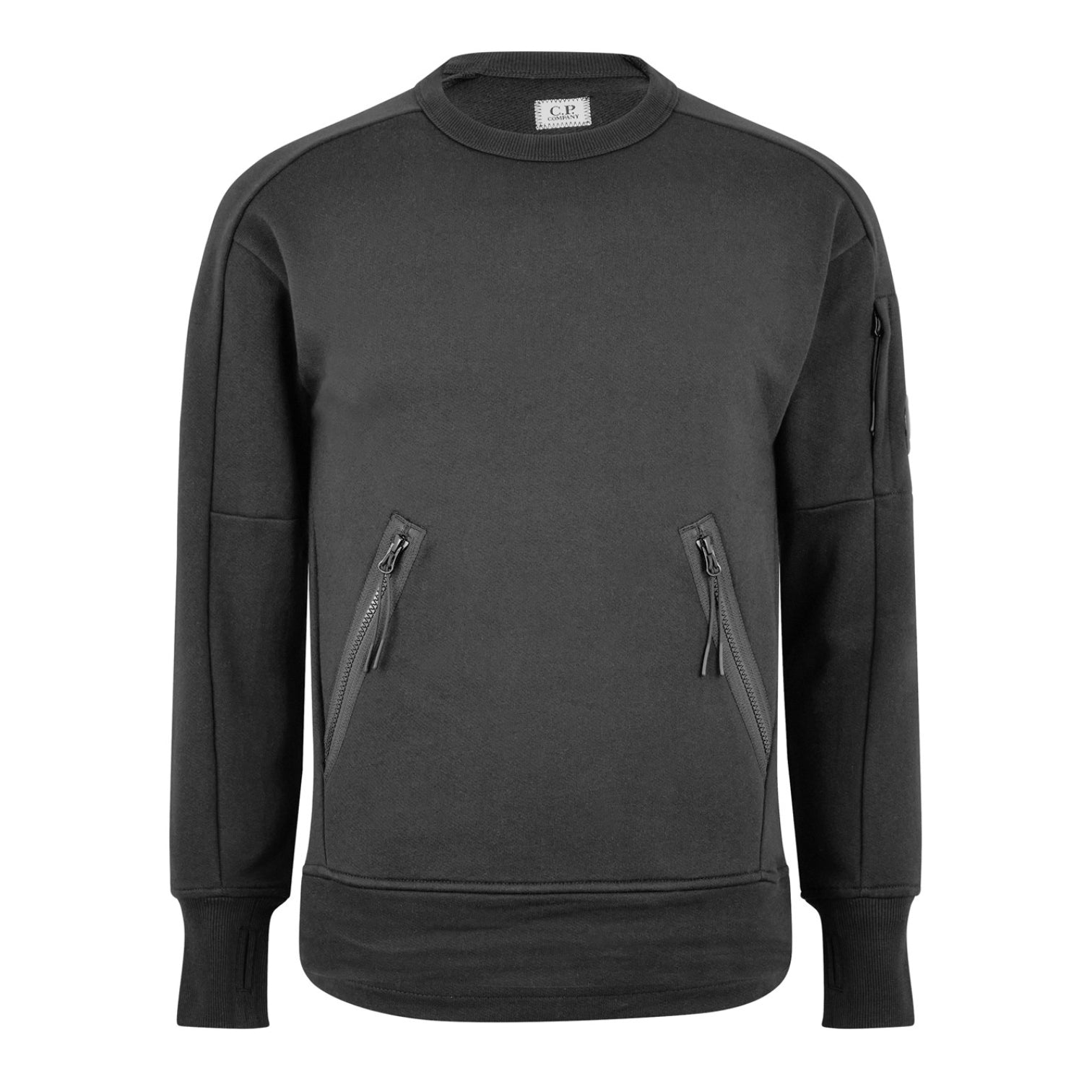 LUXURY HUB CP COMPANY CP 2 ZIP PKT SWEAT