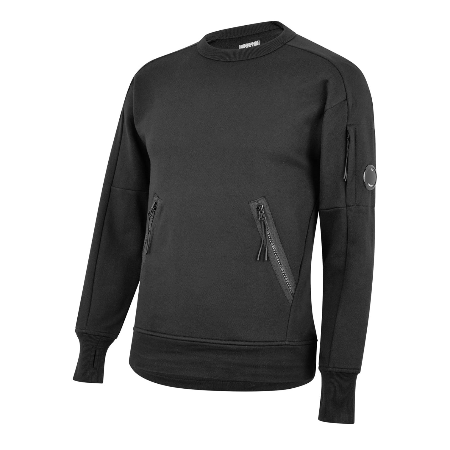 LUXURY HUB CP COMPANY CP 2 ZIP PKT SWEAT