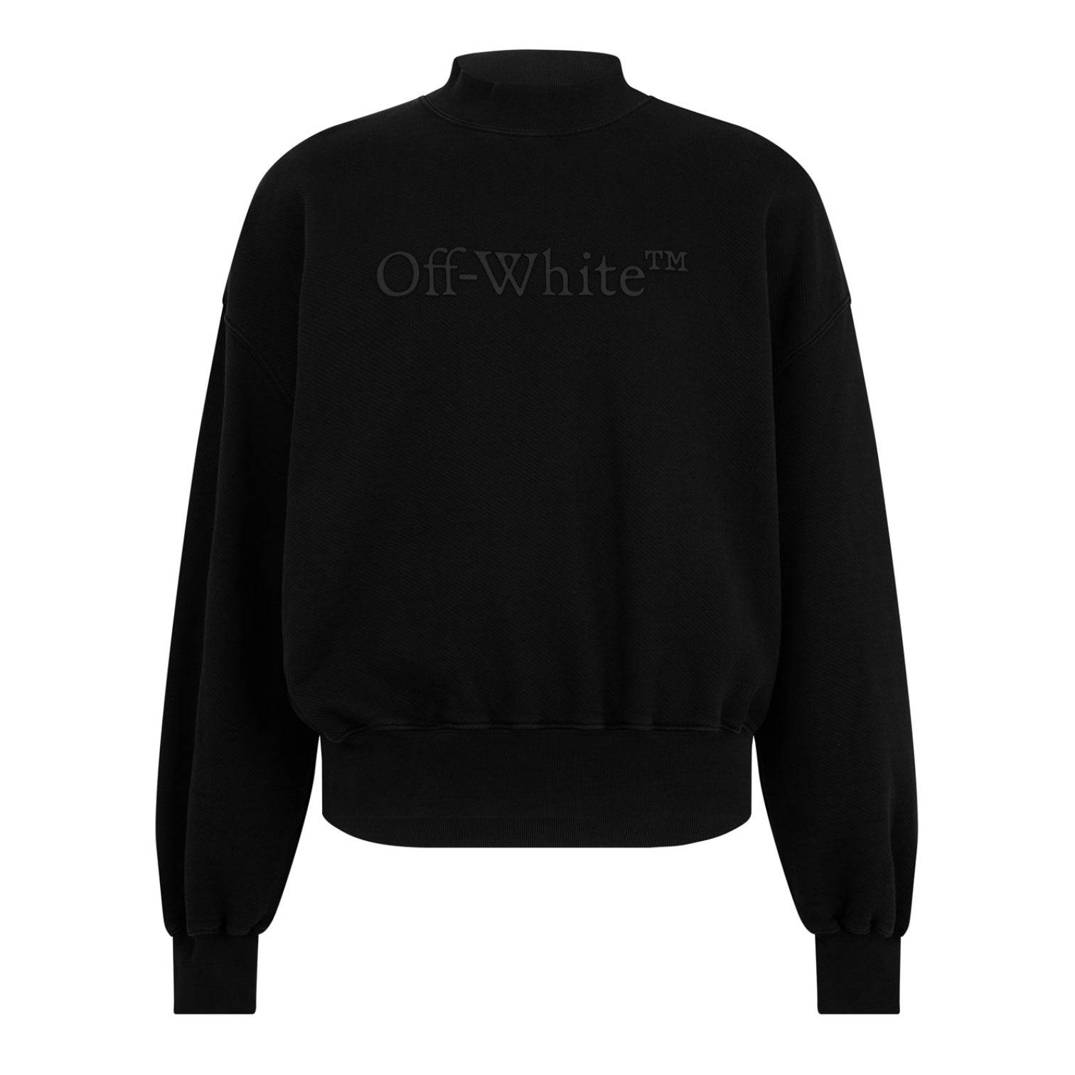 LUXURY HUB OFF WHITE OFF BOXY CREWNECK