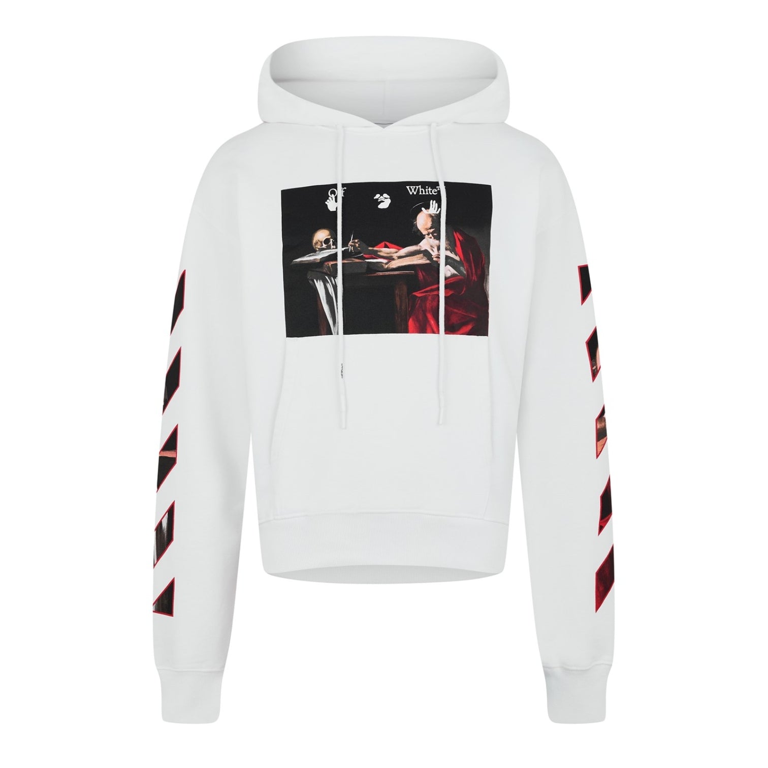 LUXURY HUB OFF WHITE OFF CARAV OV HOODIE