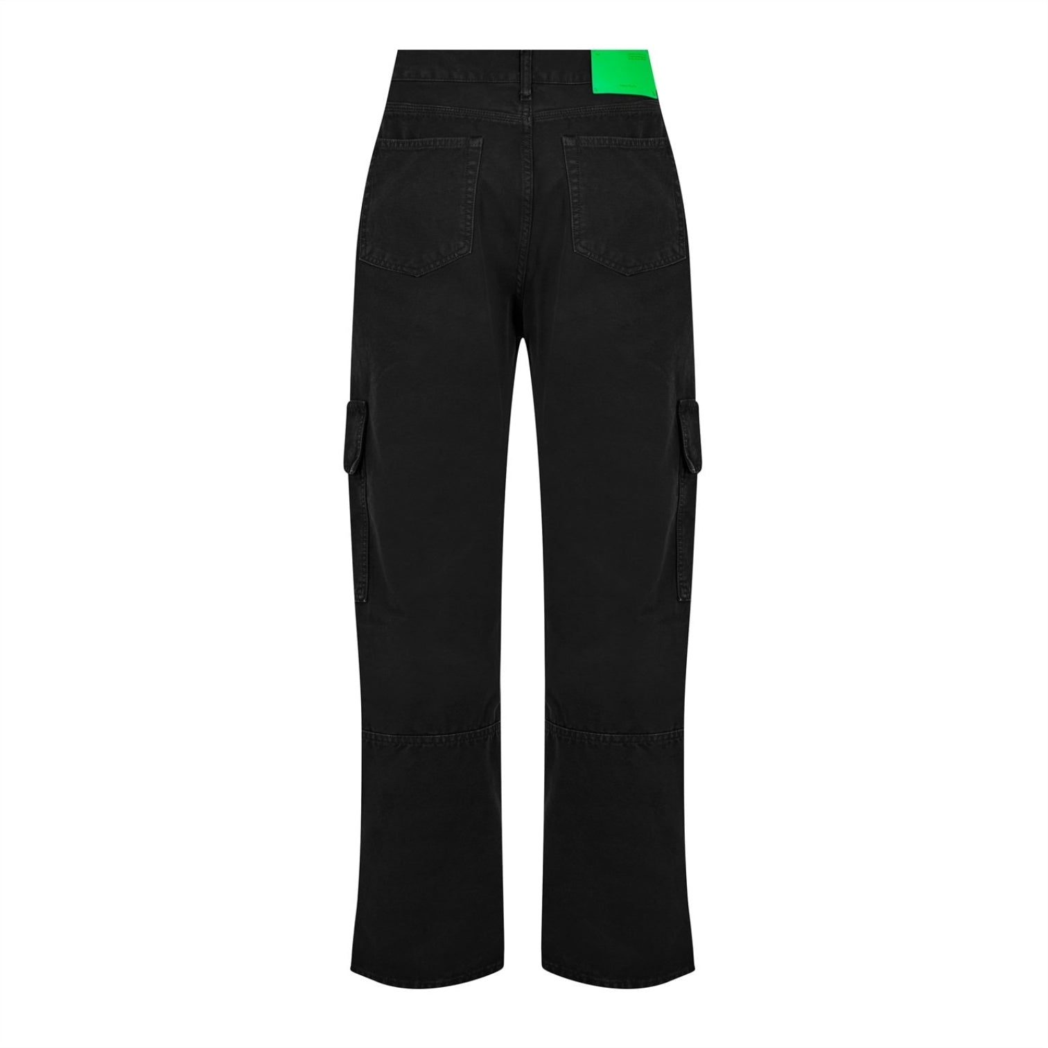 LUXURY HUB OFF WHITE WAVE OFF CARGO PANTS