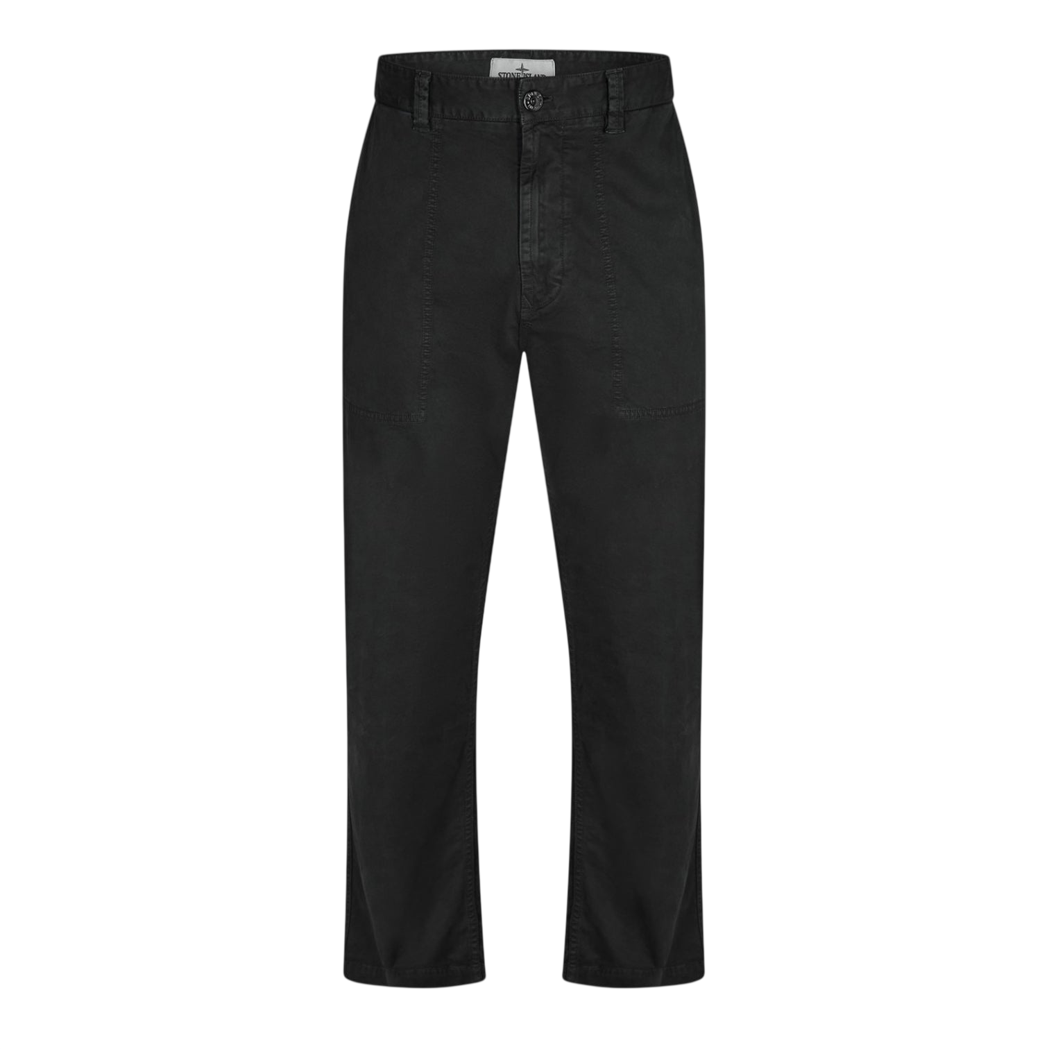 LUXURY HUB STONE ISLAND MEN'S PATCH CHINOS